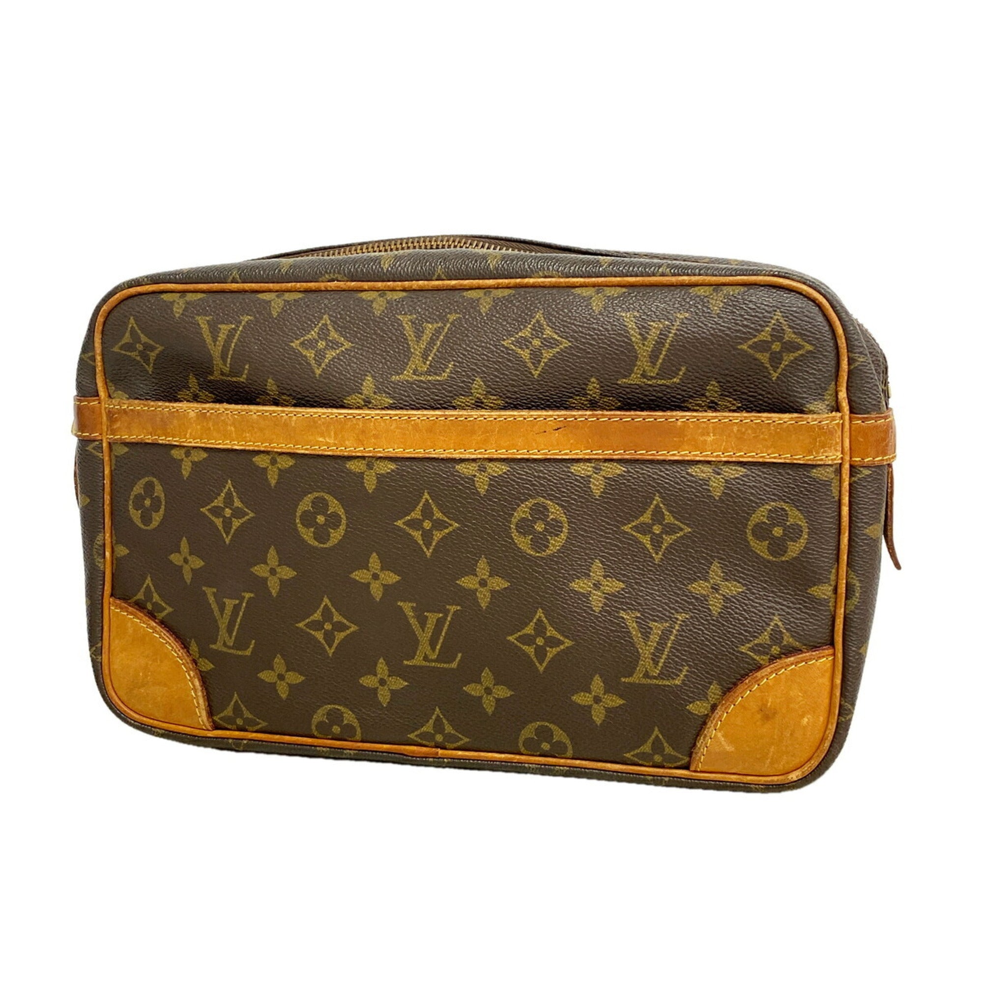 Louis Vuitton Brown Clutch Bag (Pre-Owned)