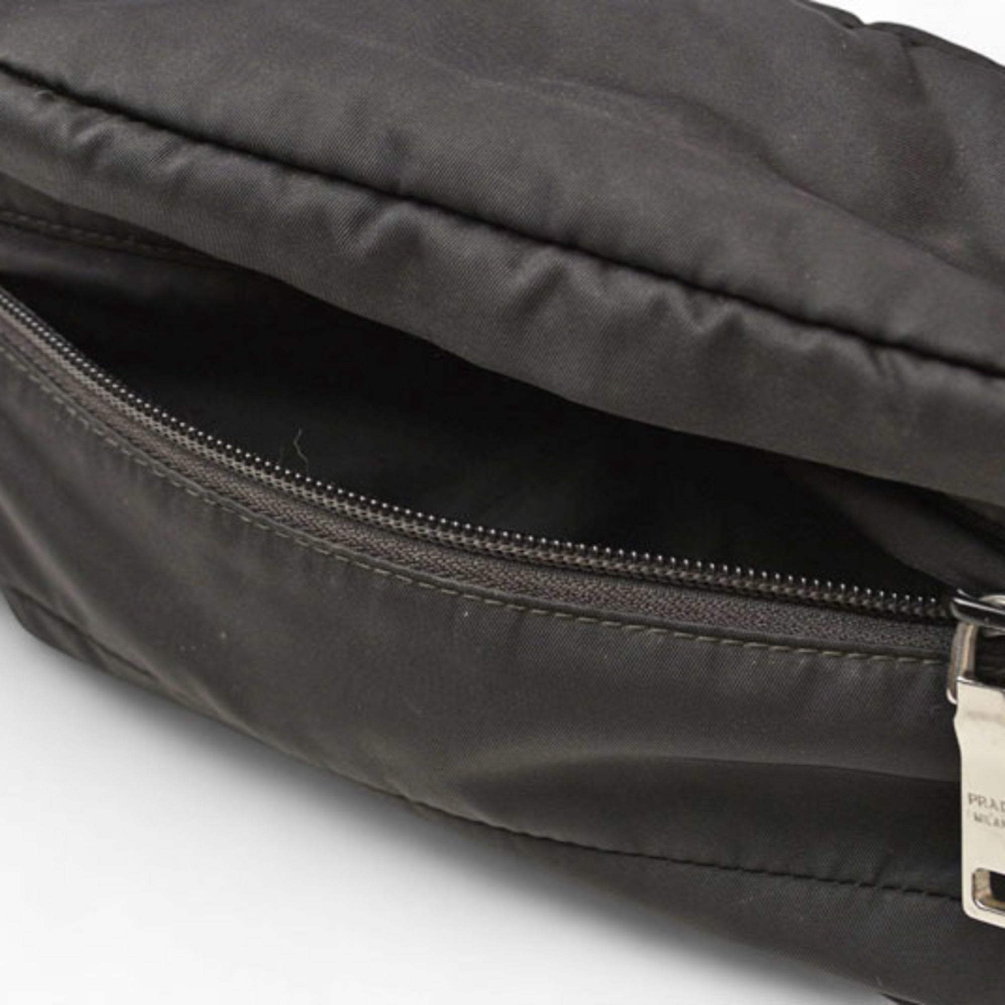 Prada Black Nero Nylon Fanny Pack Pouch (Pre-Owned)