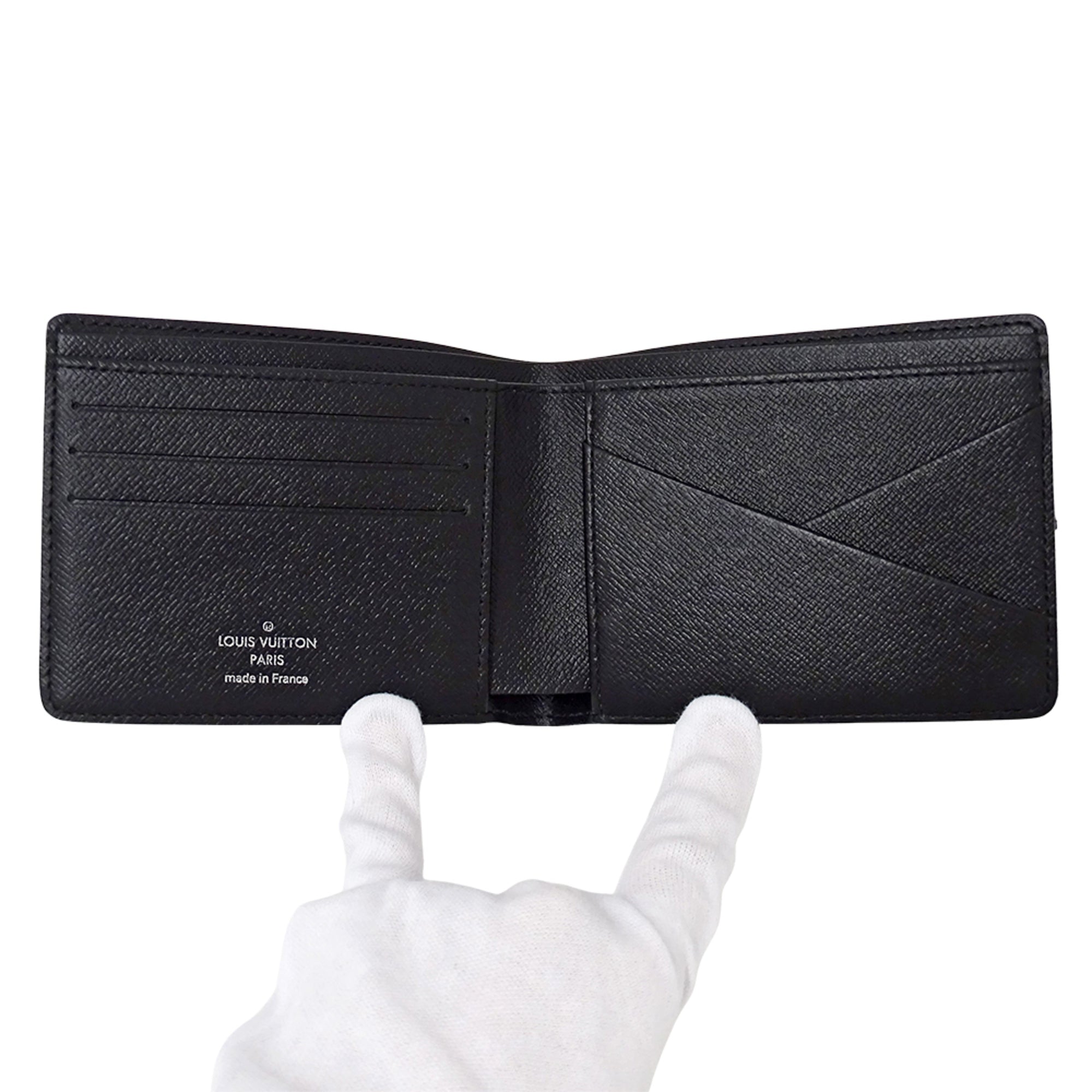 Louis Vuitton Black Damier Graphite Wallet (Bi-Fold) (Pre-Owned)