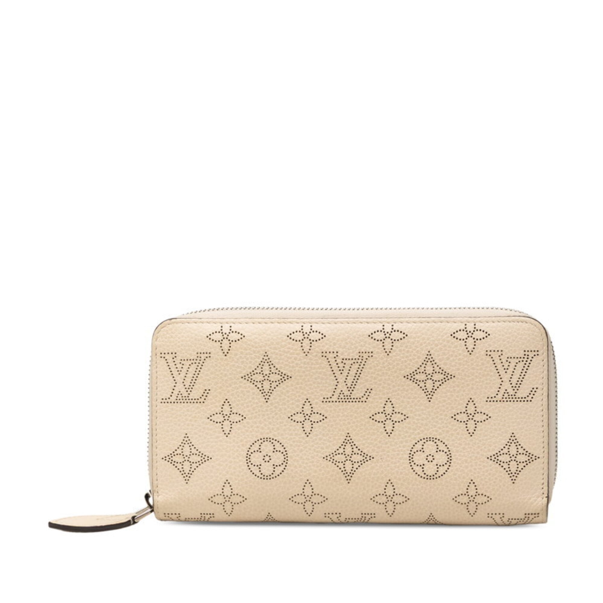 Louis Vuitton Ivory Lv Off White Leather Long Wallet (Bi-Fold) (Pre-Owned)