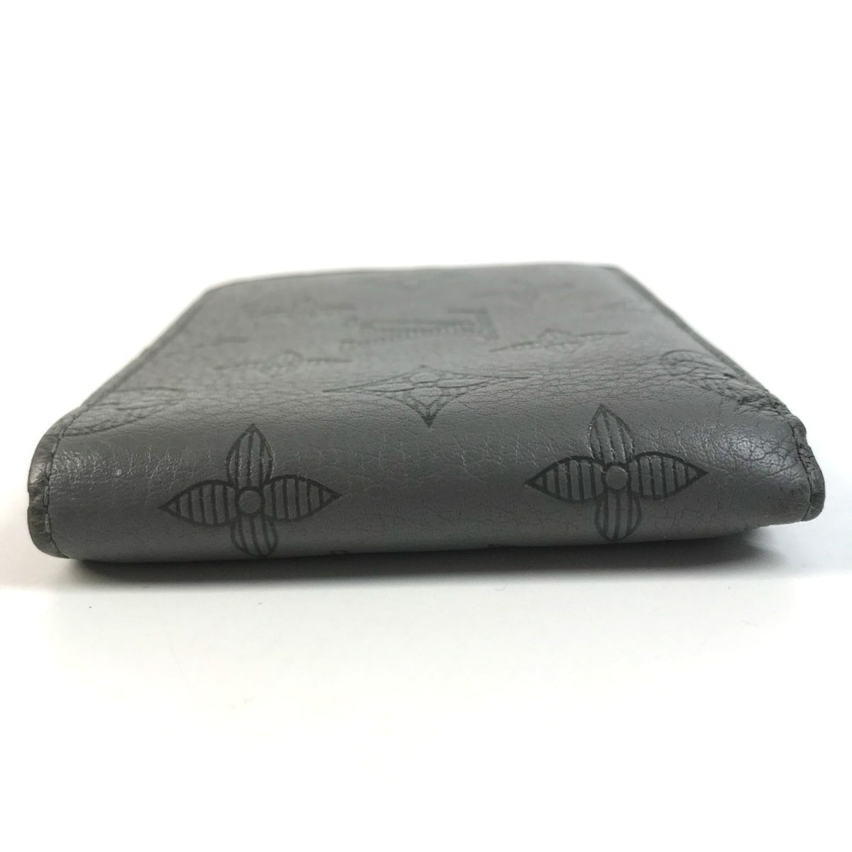 Louis Vuitton Monogram Shadow Gray Monogram Shadow Wallet (Bi-Fold) (Pre-Owned)