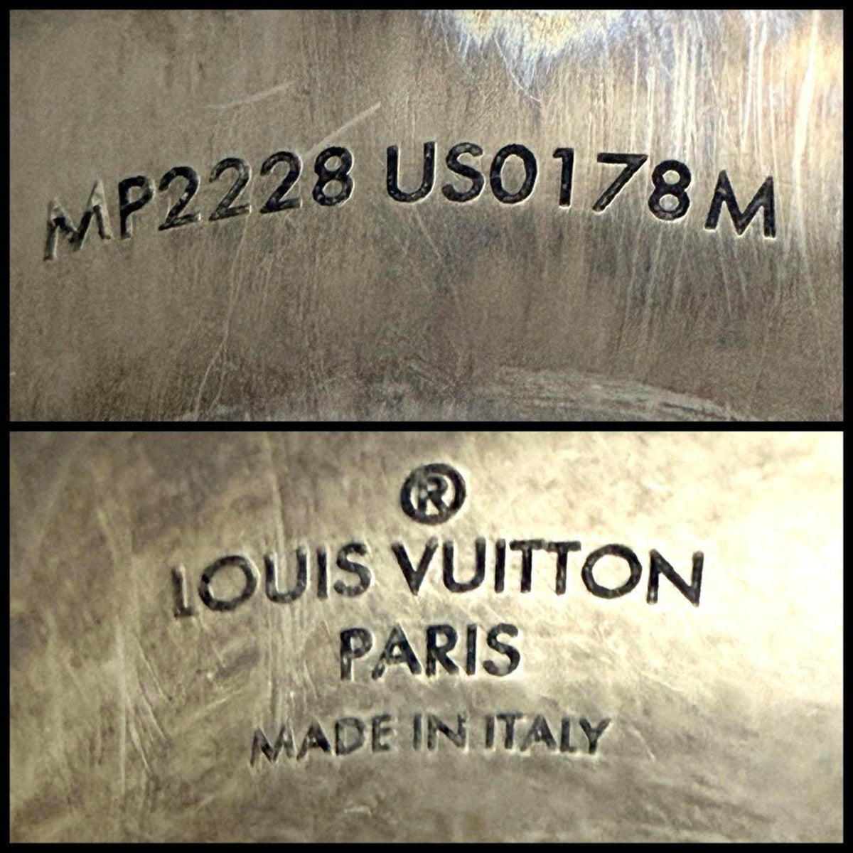 Louis Vuitton Metal Band Ring (Pre-Owned)