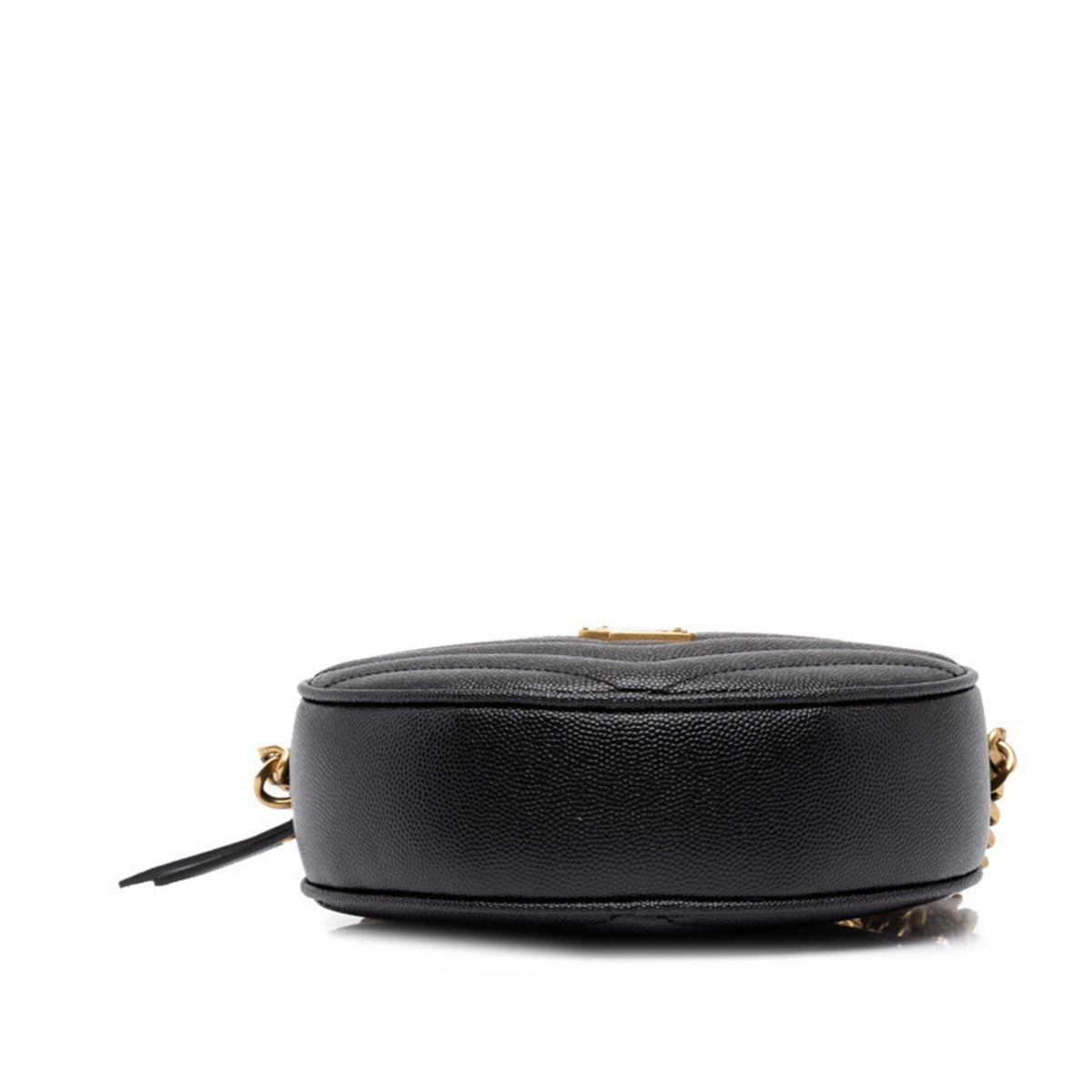 Saint Laurent Black Leather Shoulder Bag (Pre-Owned)