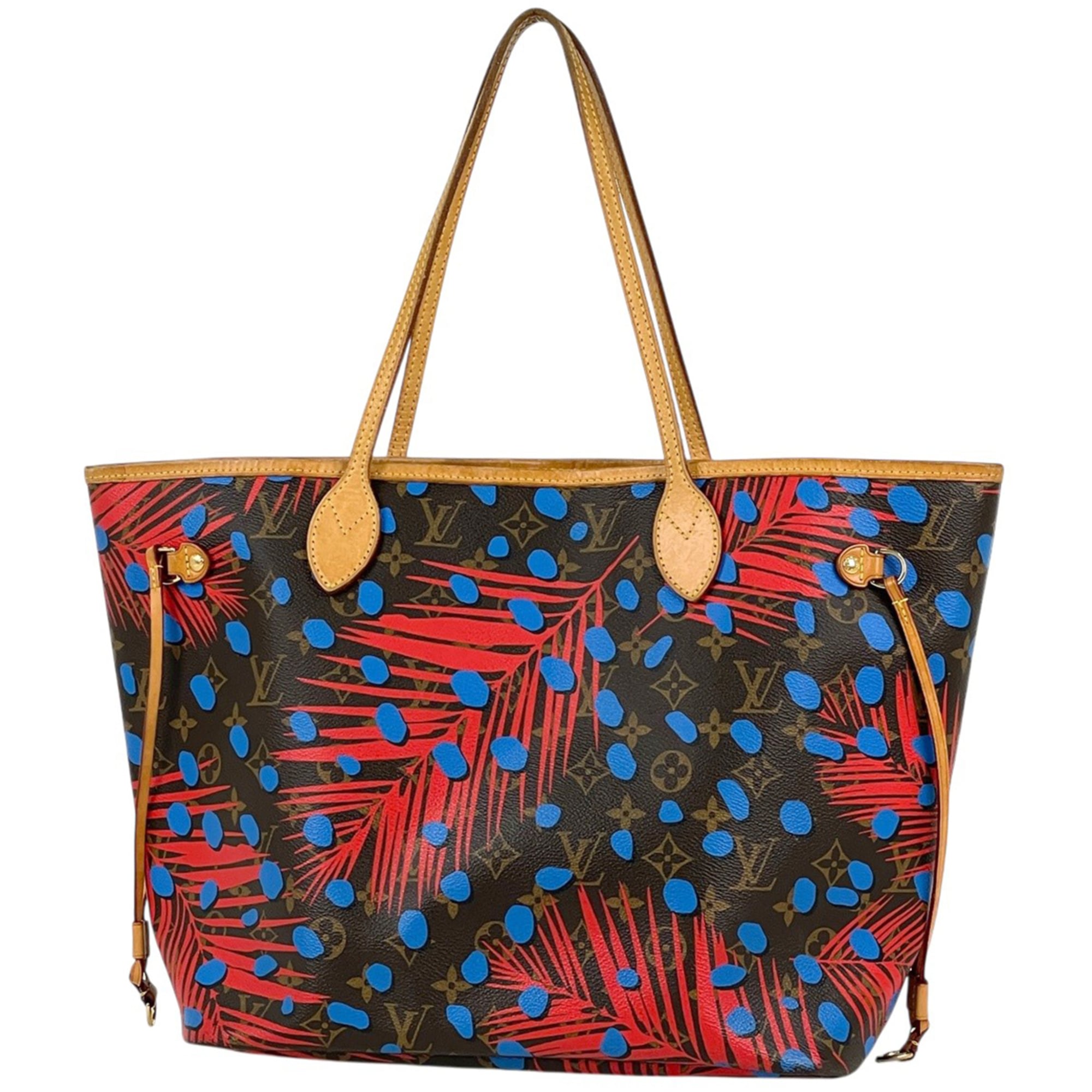 Louis Vuitton Blue Monogram Tote Bag (Pre-Owned)
