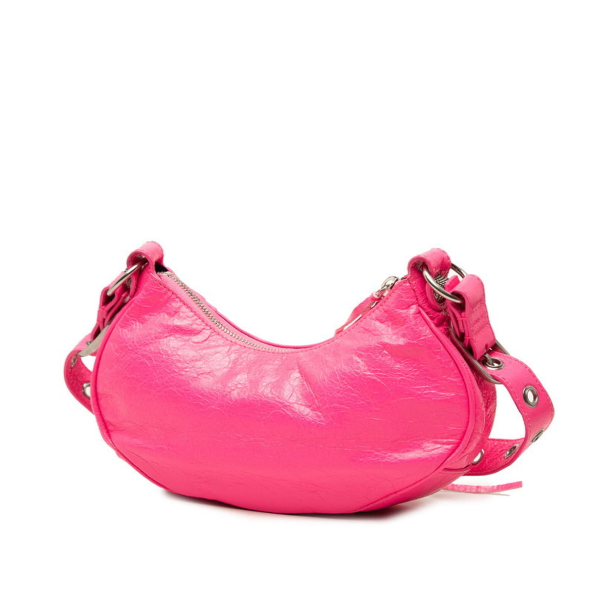 Balenciaga Pink Leather Shoulder Bag (Pre-Owned)