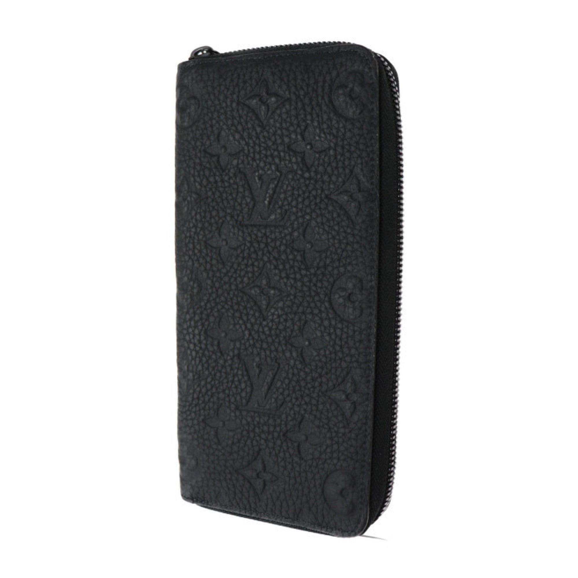 Louis Vuitton Monogram Black Monogram Monogram Long Wallet (Bi-Fold) (Pre-Owned)