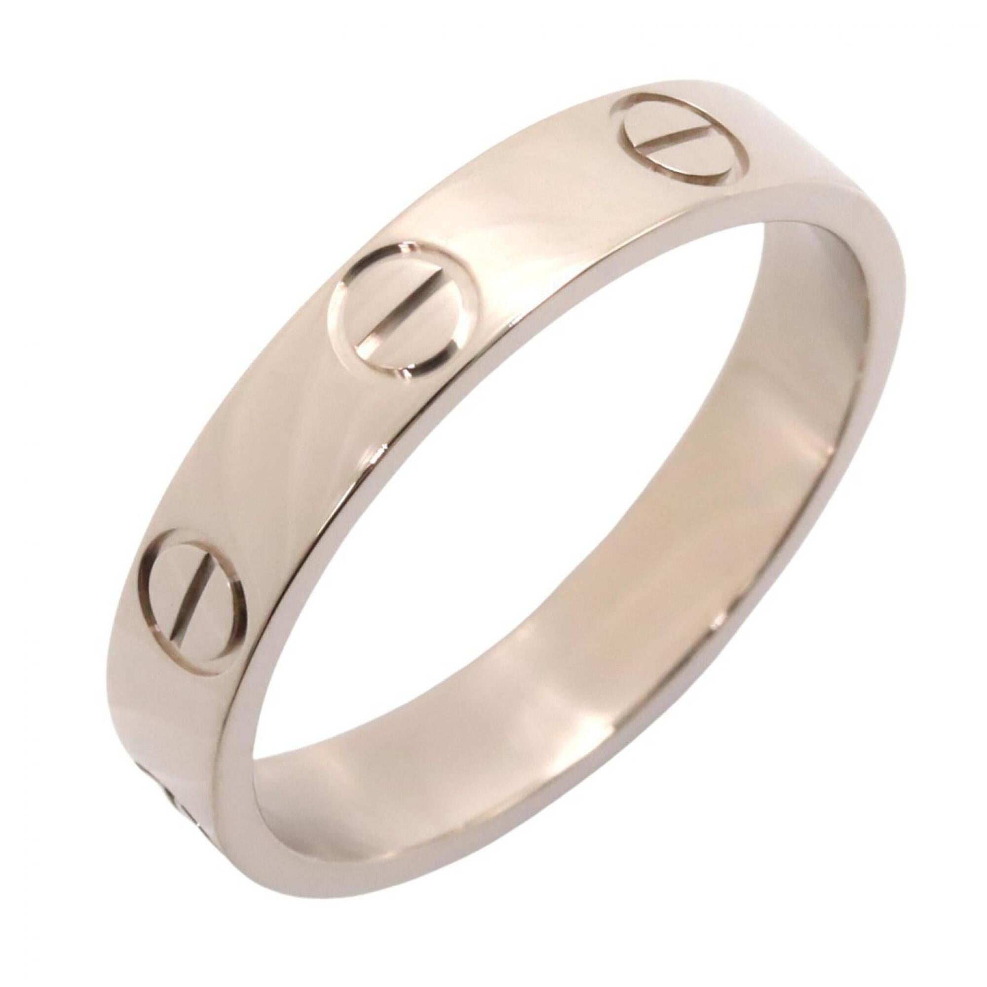 Cartier Silver White Gold (18K) Band Ring (Pre-Owned)
