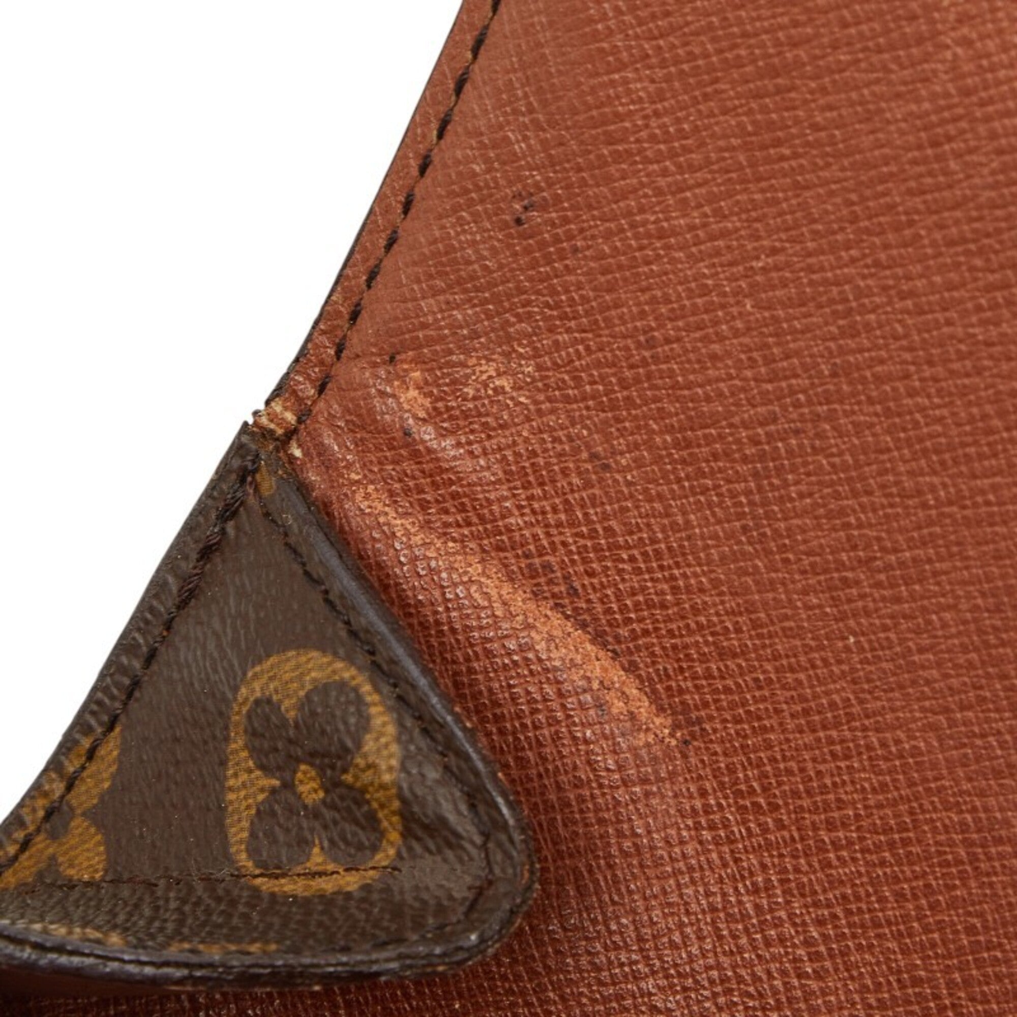 Louis Vuitton Monogram Brown Pvc Leather Shoulder Bag (Pre-Owned)