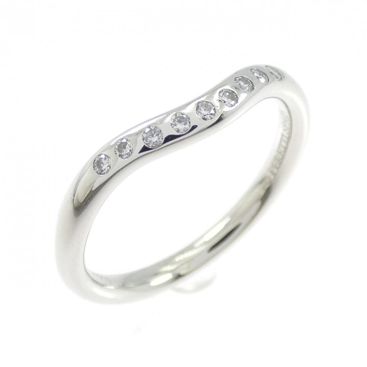 Tiffany Platinum 950 Band Ring (Pre-Owned)