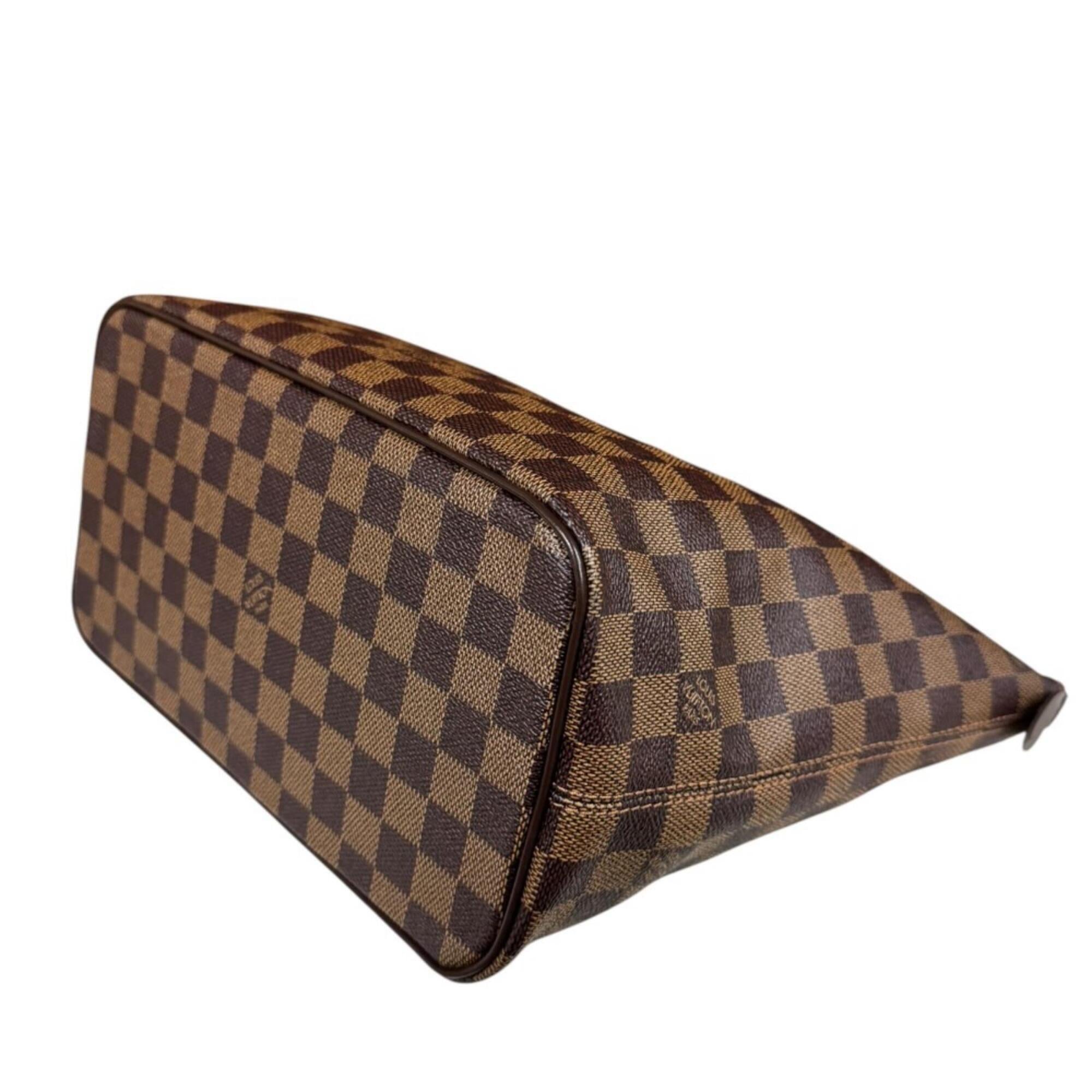Louis Vuitton Damier Brown Damier Canvas Handbag (Pre-Owned)