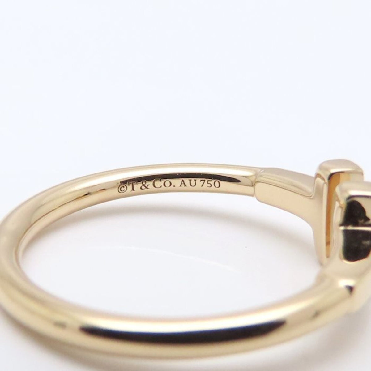 Tiffany Pink Gold (18K) Band Ring (Pre-Owned)
