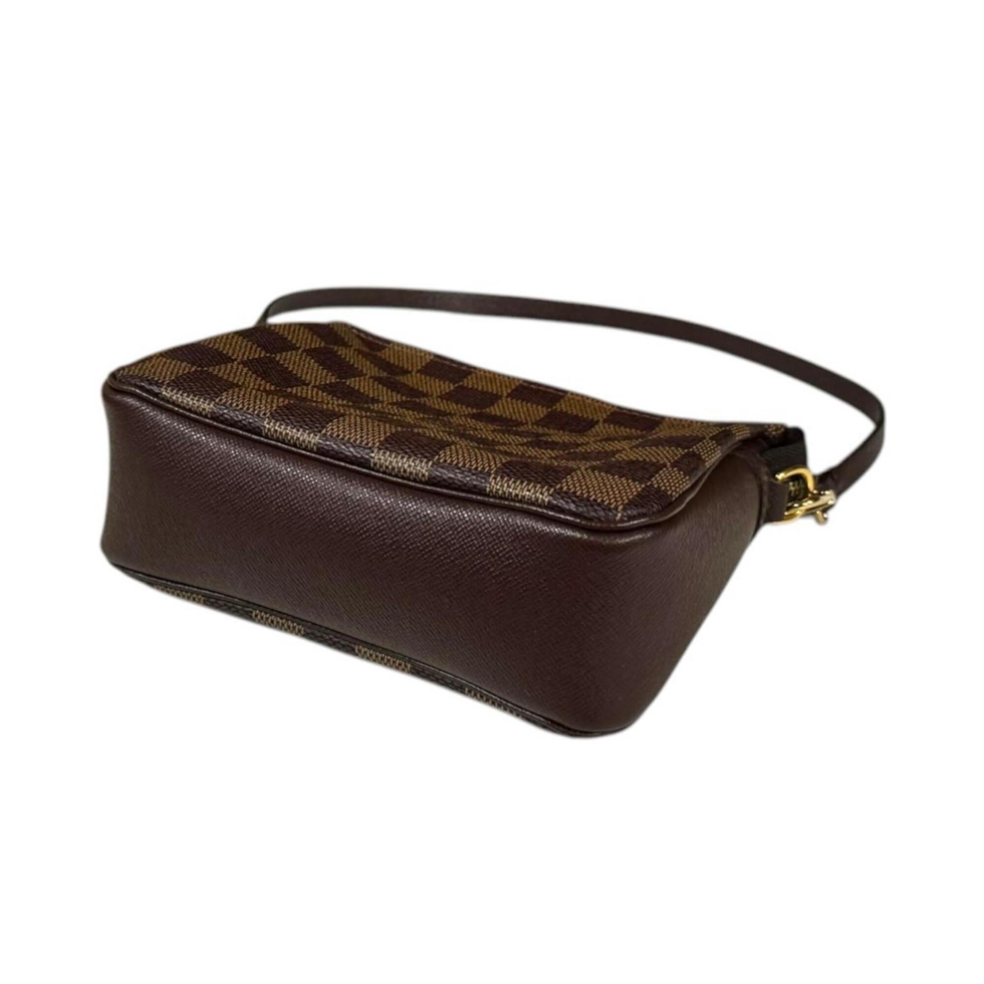 Louis Vuitton Brown Damier Canvas Handbag (Pre-Owned)