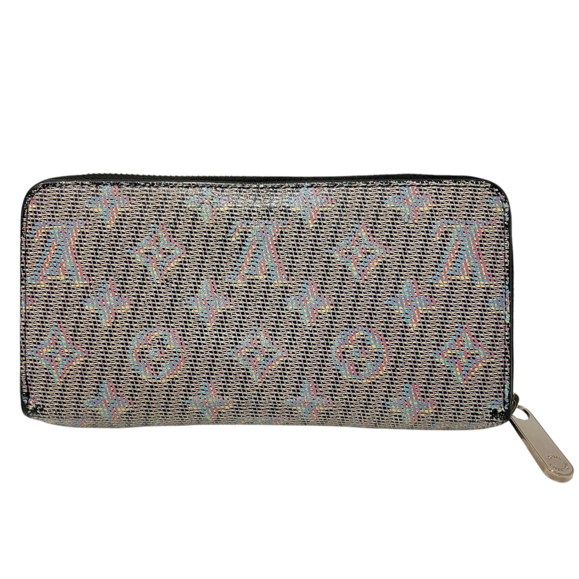 Louis Vuitton Monogram Multi-Color Pvc Long Wallet (Bi-Fold) (Pre-Owned)