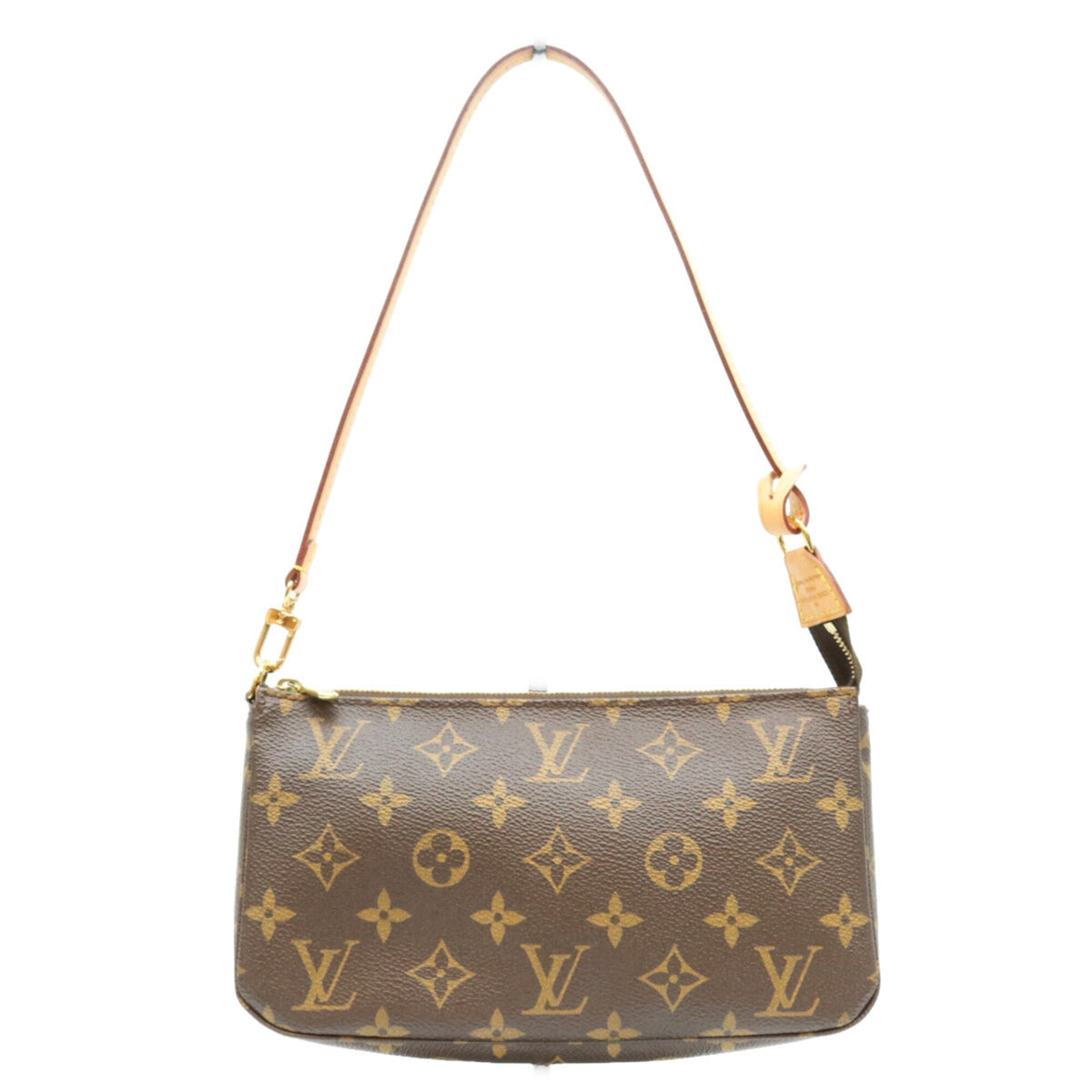 Louis Vuitton Brown Monogram Handbag Shoulder Bag (Pre-Owned)