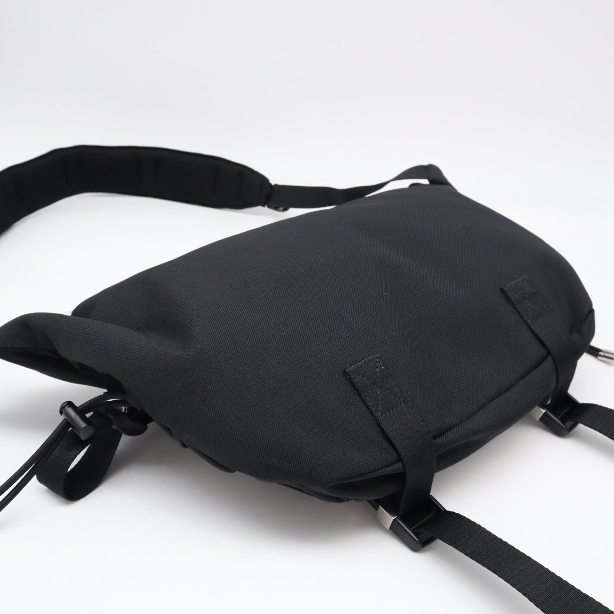 Celine Black Nylon Messenger Bag Shoulder Bag (Pre-Owned)