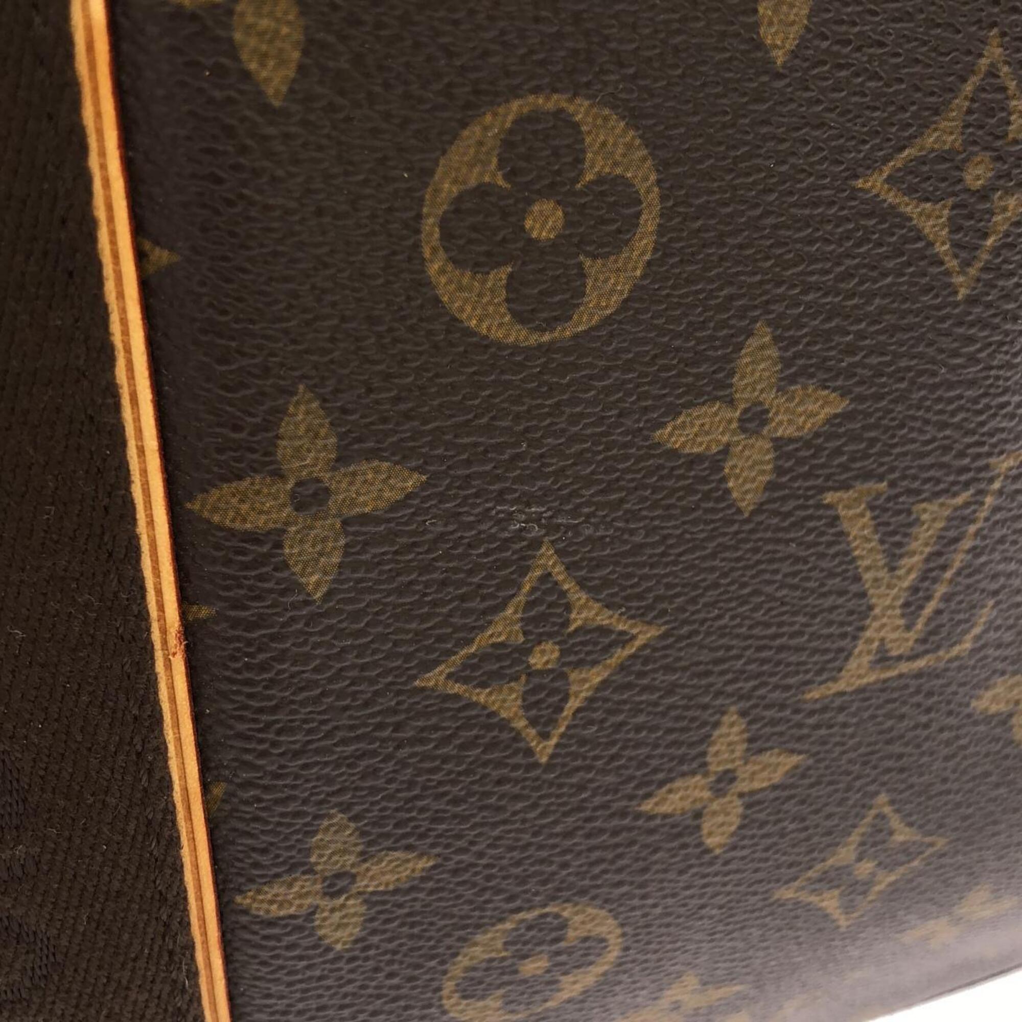 Louis Vuitton Marron Coated Canvas Handbag (Pre-Owned)