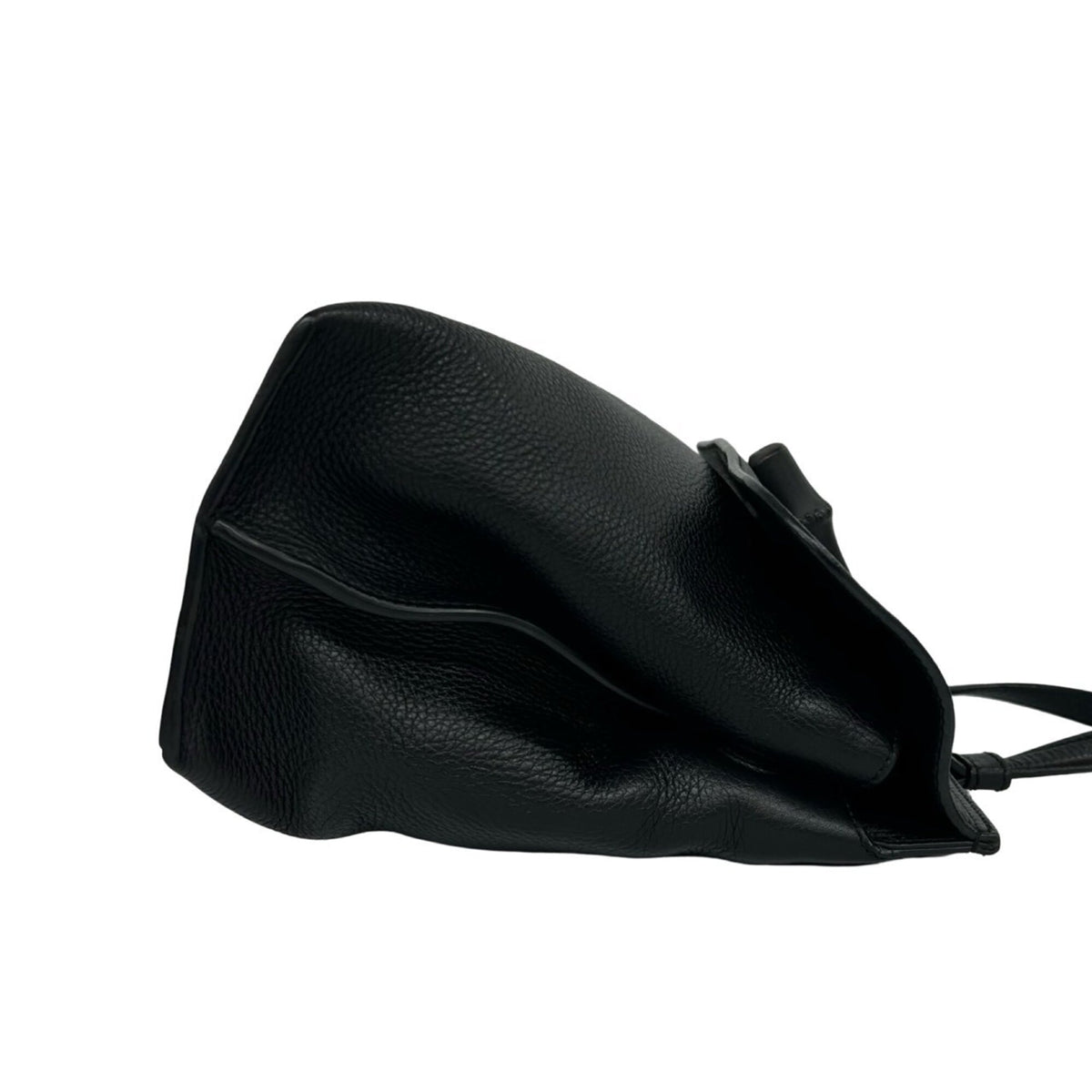 Gucci Black Leather Handbag Shoulder Bag (Pre-Owned)