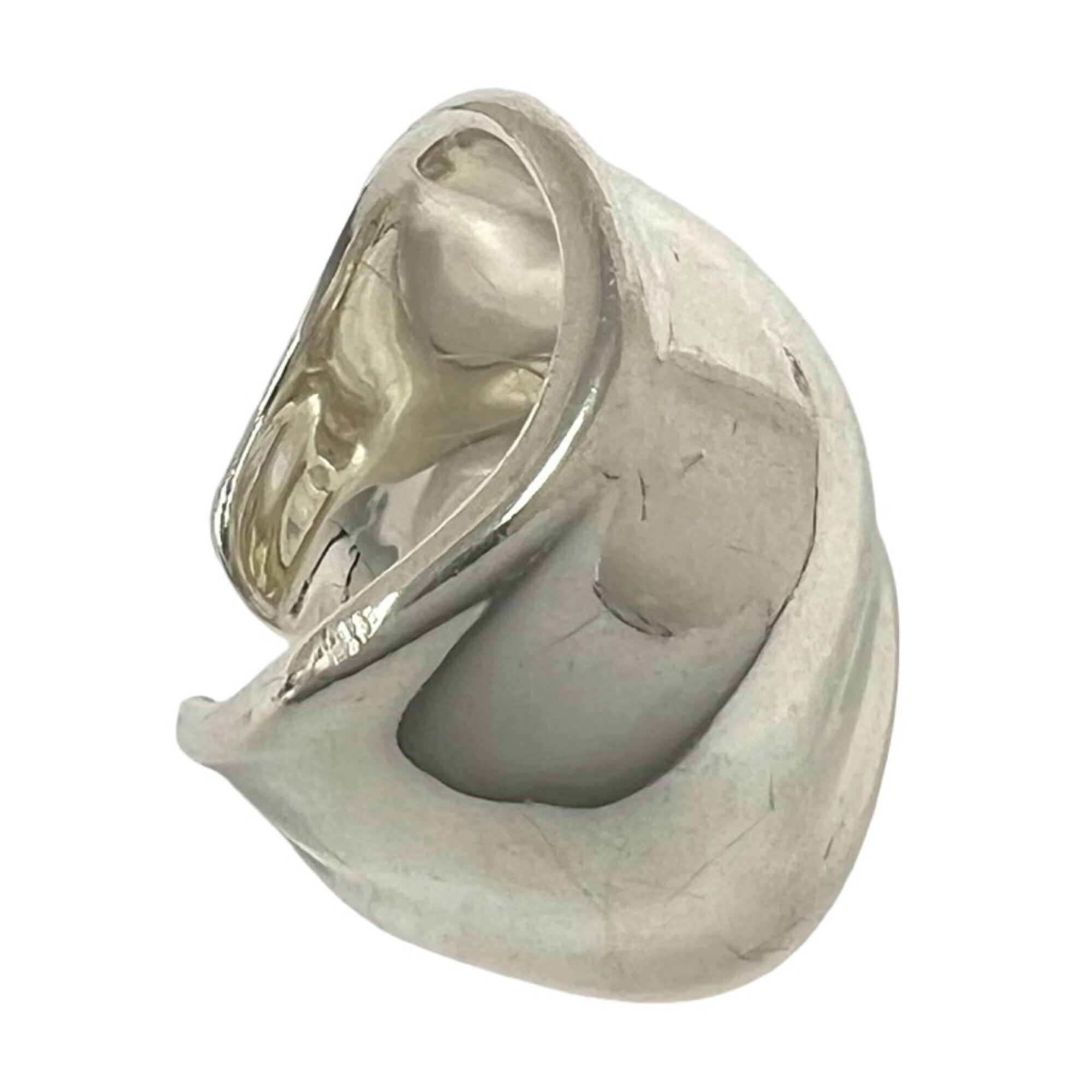 Tiffany Silver Silver 925 Band Ring (Pre-Owned)