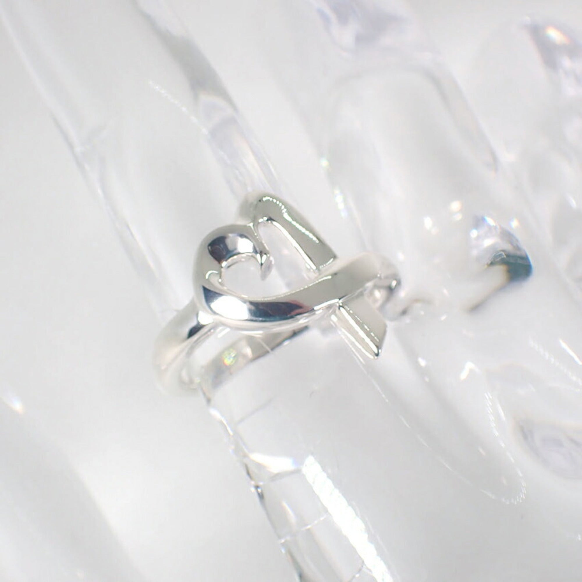 Tiffany Sterling Silver 925 Band Ring (Pre-Owned)