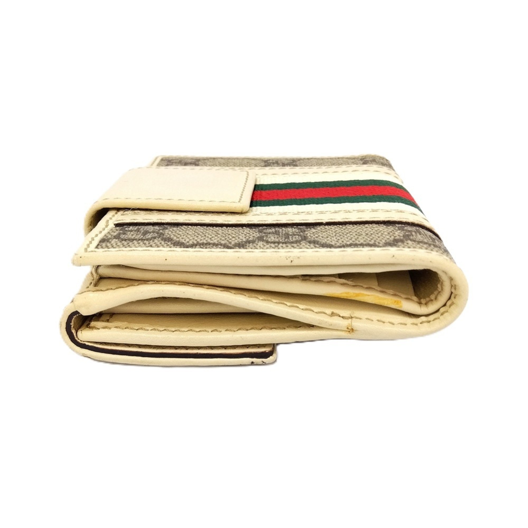 Gucci Beige Gg Plus Wallet (Bi-Fold) (Pre-Owned)