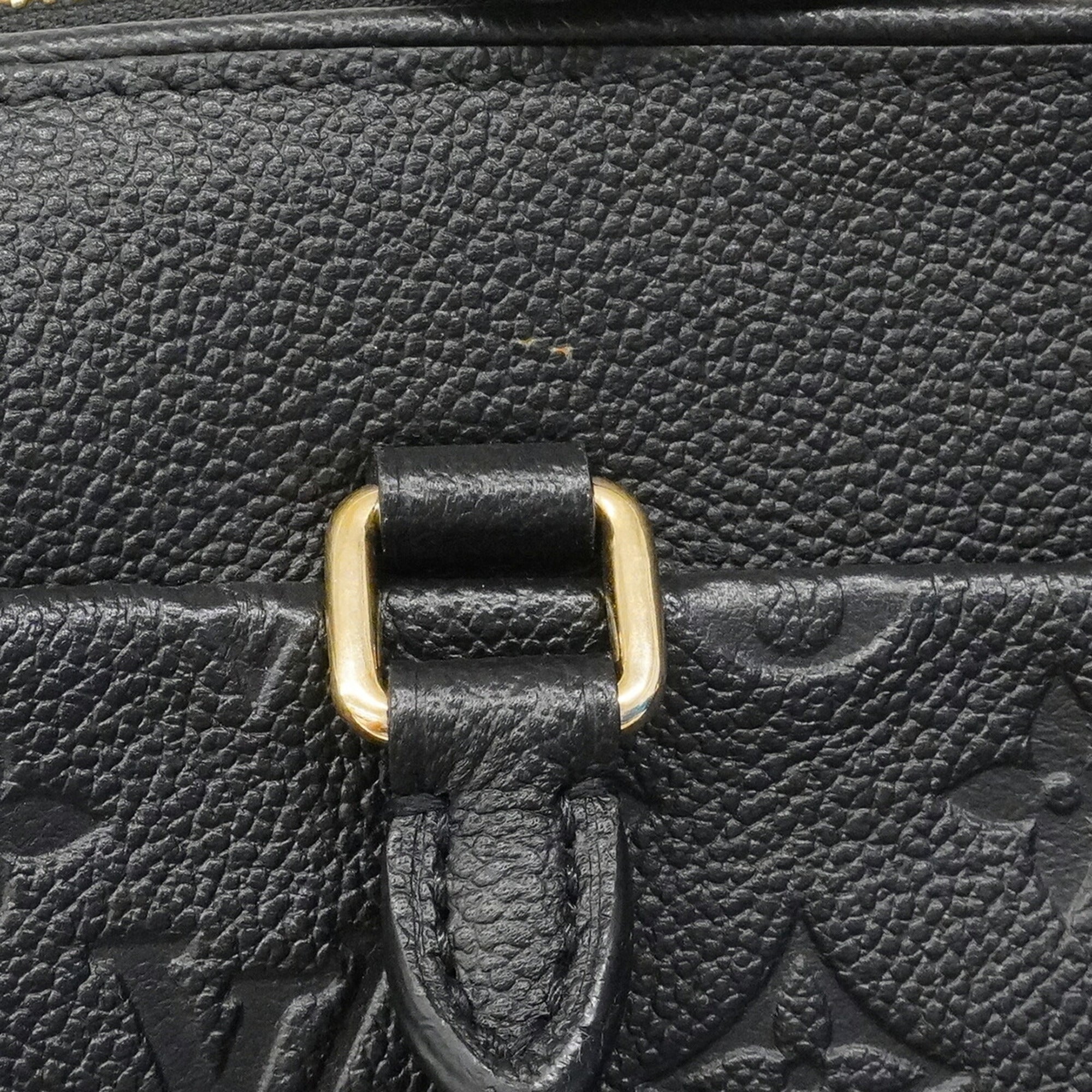 Louis Vuitton Noir Handbag (Pre-Owned)