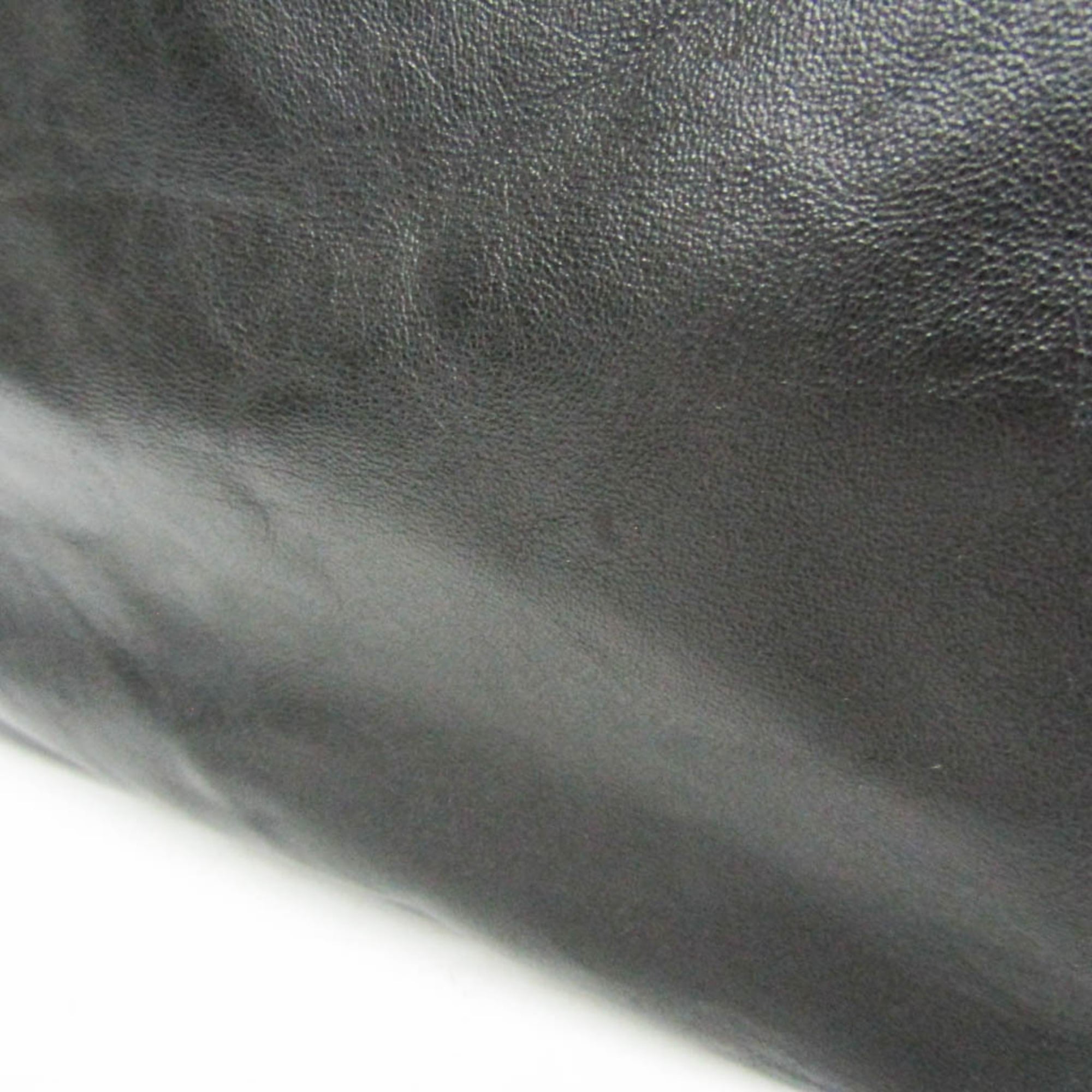 Celine Cabas Black Leather Tote Bag (Pre-Owned)