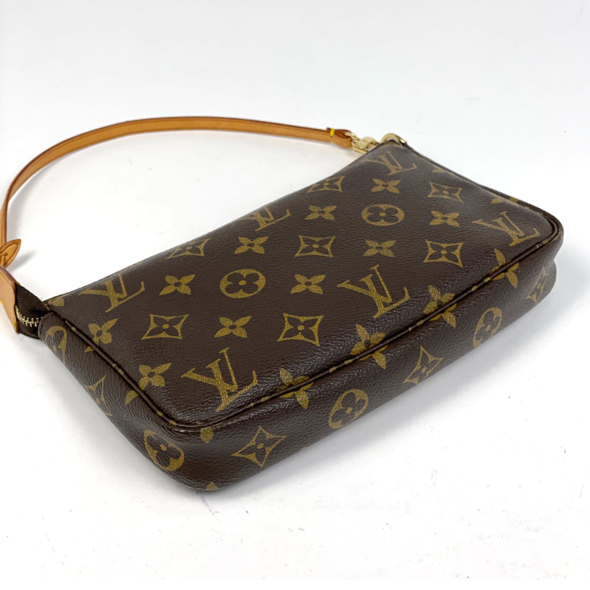 Louis Vuitton Monogram Brown Monogram Pochette (Pre-Owned)