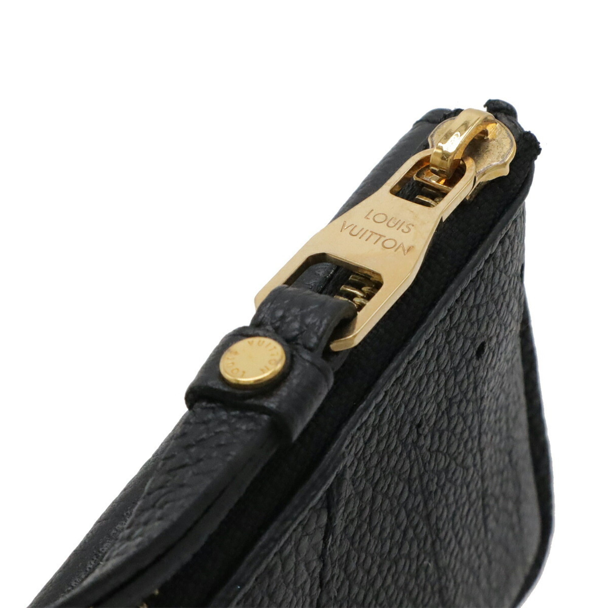 Louis Vuitton Black Noir Monogram Empreinte Coin Purse/Coin Case (Pre-Owned)