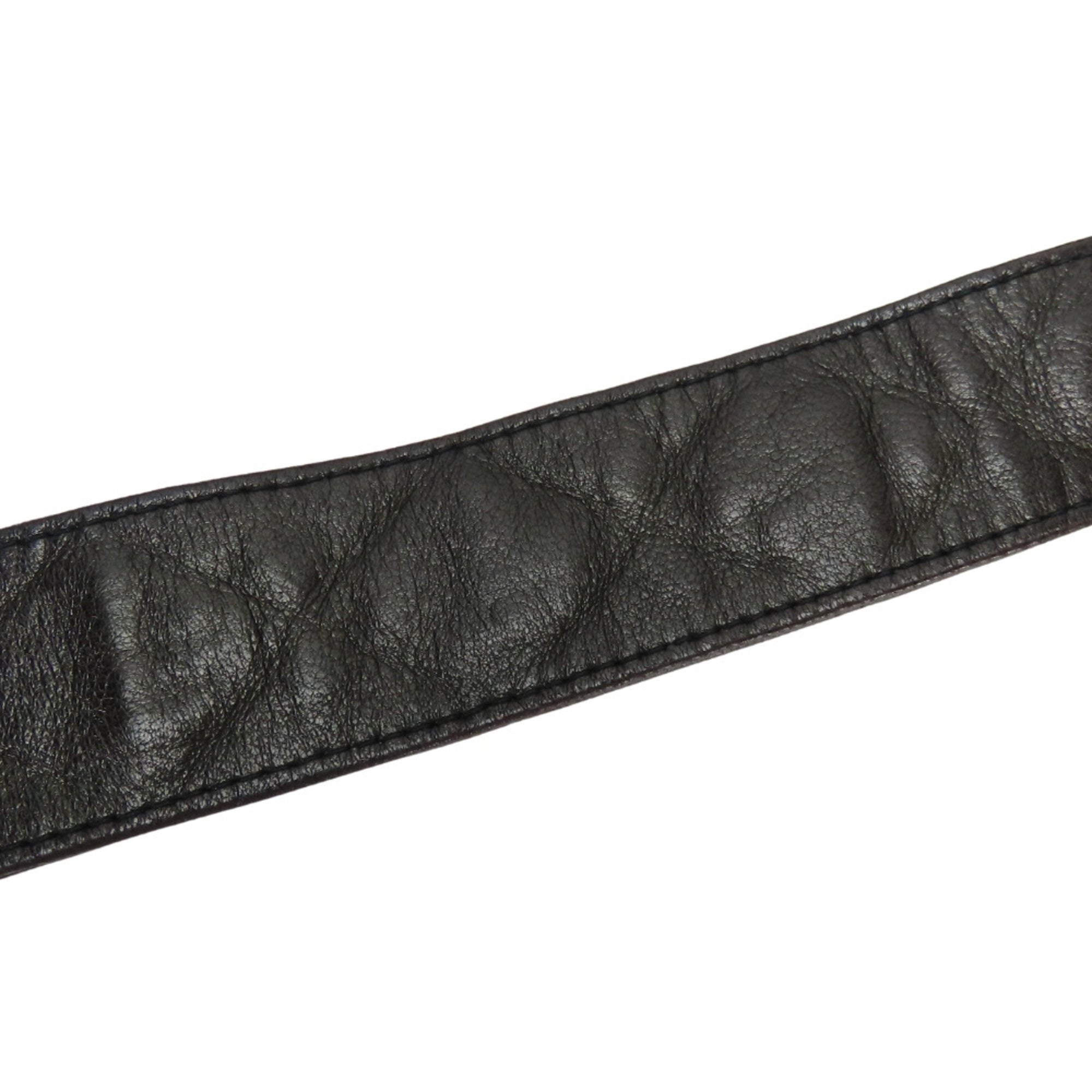 Chanel Black Quilting Leather Shoulder Bag (Pre-Owned)