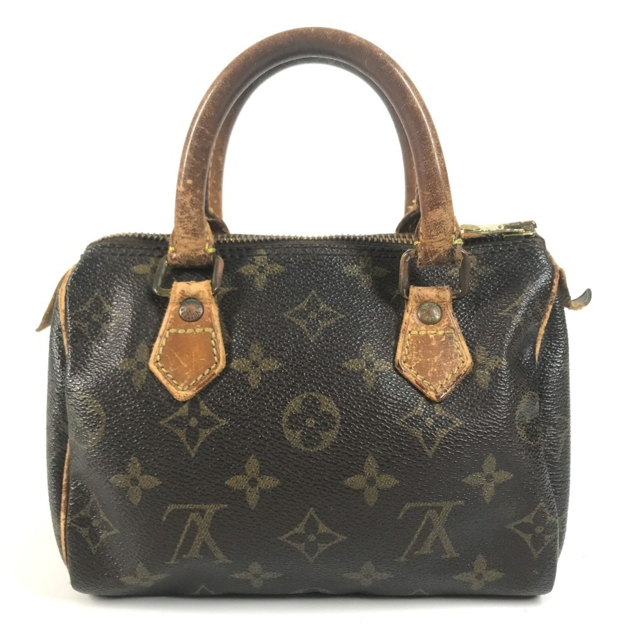 Louis Vuitton Brown Galle Monogram Canvas Handbag Pouch (Pre-Owned)
