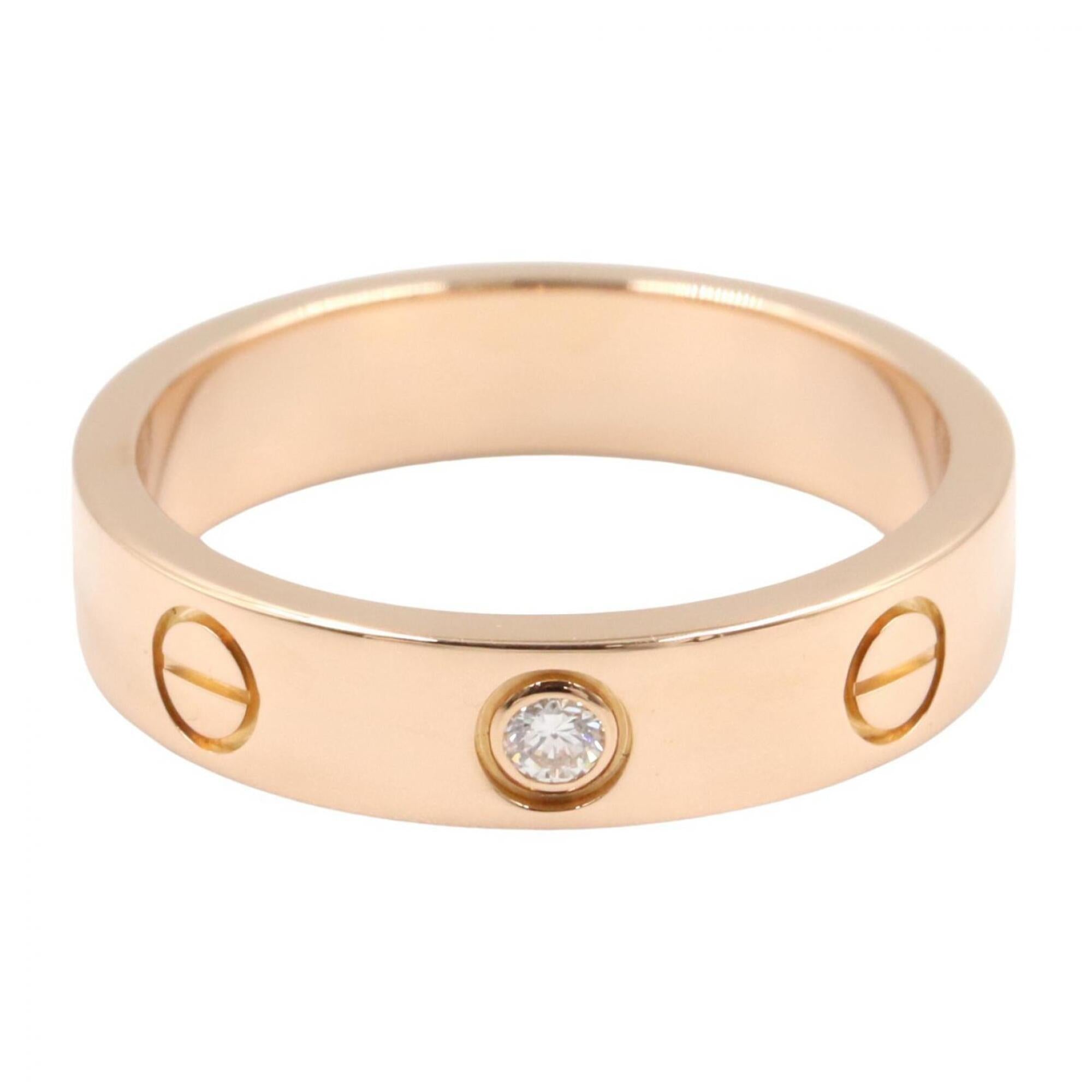 Cartier Gold Clear Pink Gold (18K) Band Ring (Pre-Owned)