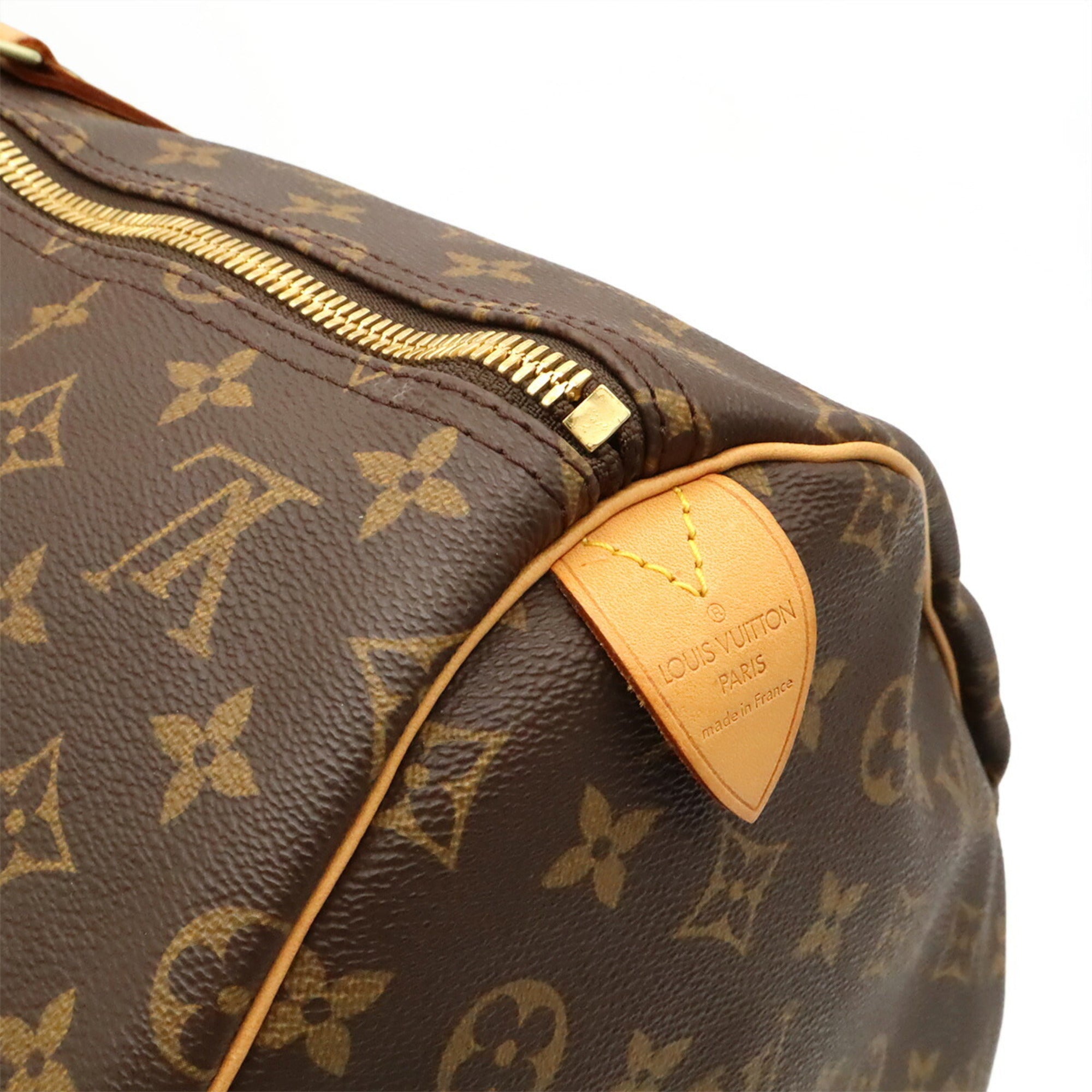 Louis Vuitton Brown Monogram Canvas Boston Bag Handbag (Pre-Owned)