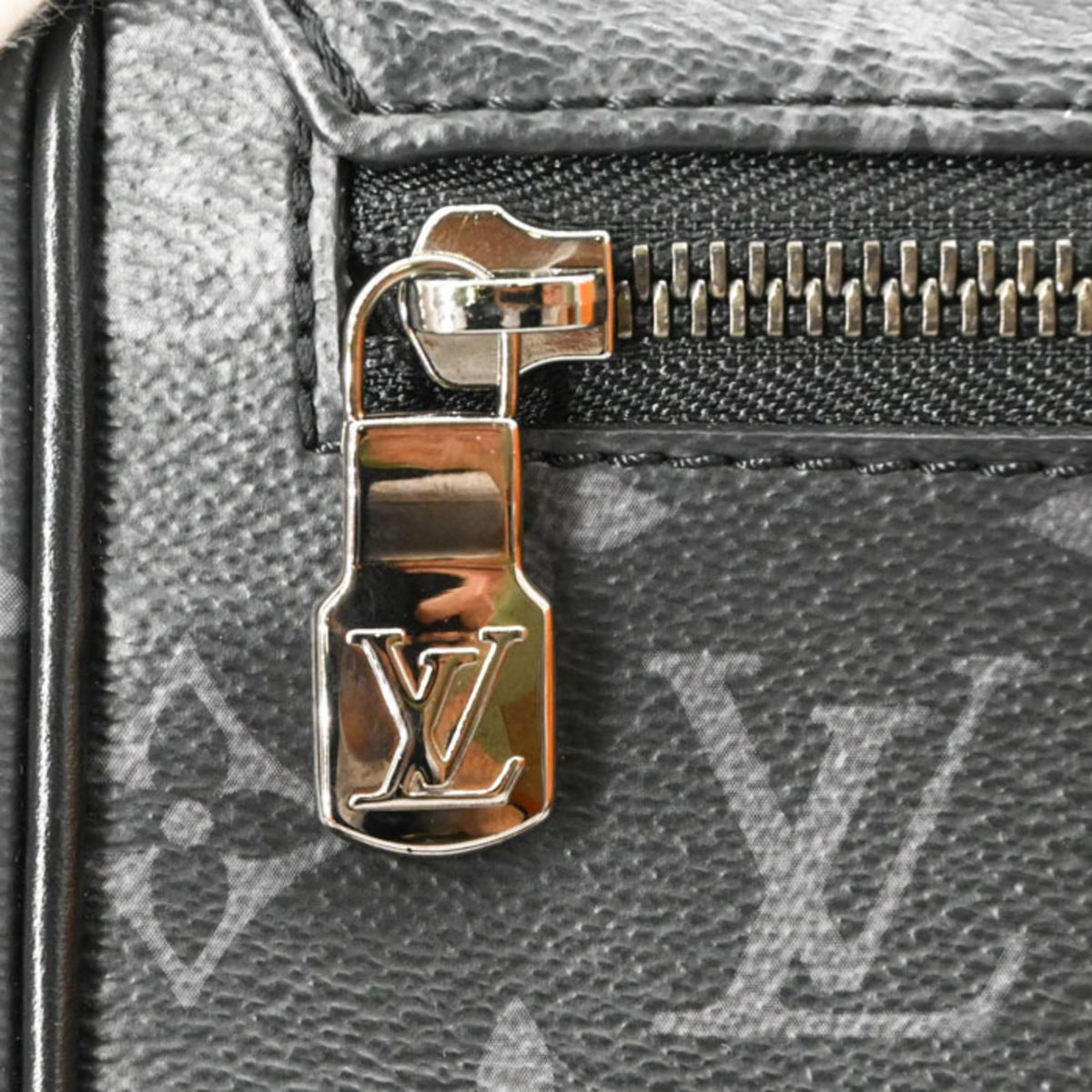 Louis Vuitton Black Monogram Eclipse Messenger Bag (Pre-Owned)