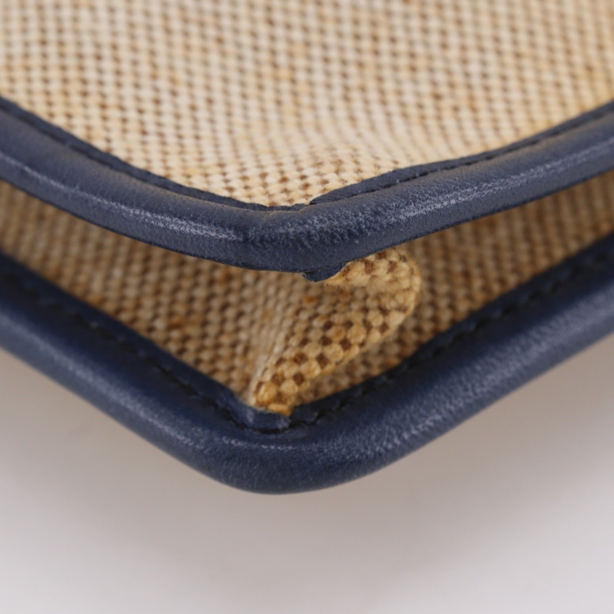 Celine Beige Canvas Clutch Bag (Pre-Owned)