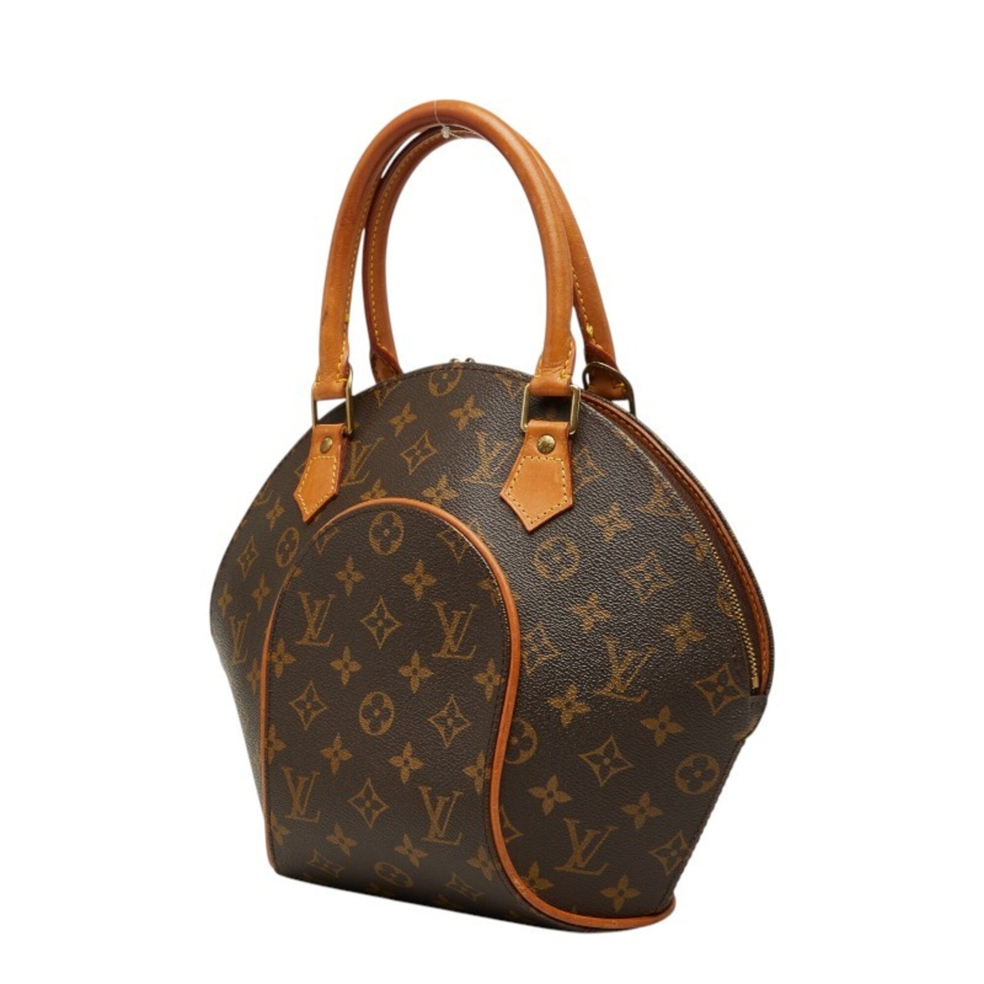 Louis Vuitton Brown Pvc Leather Handbag (Pre-Owned)