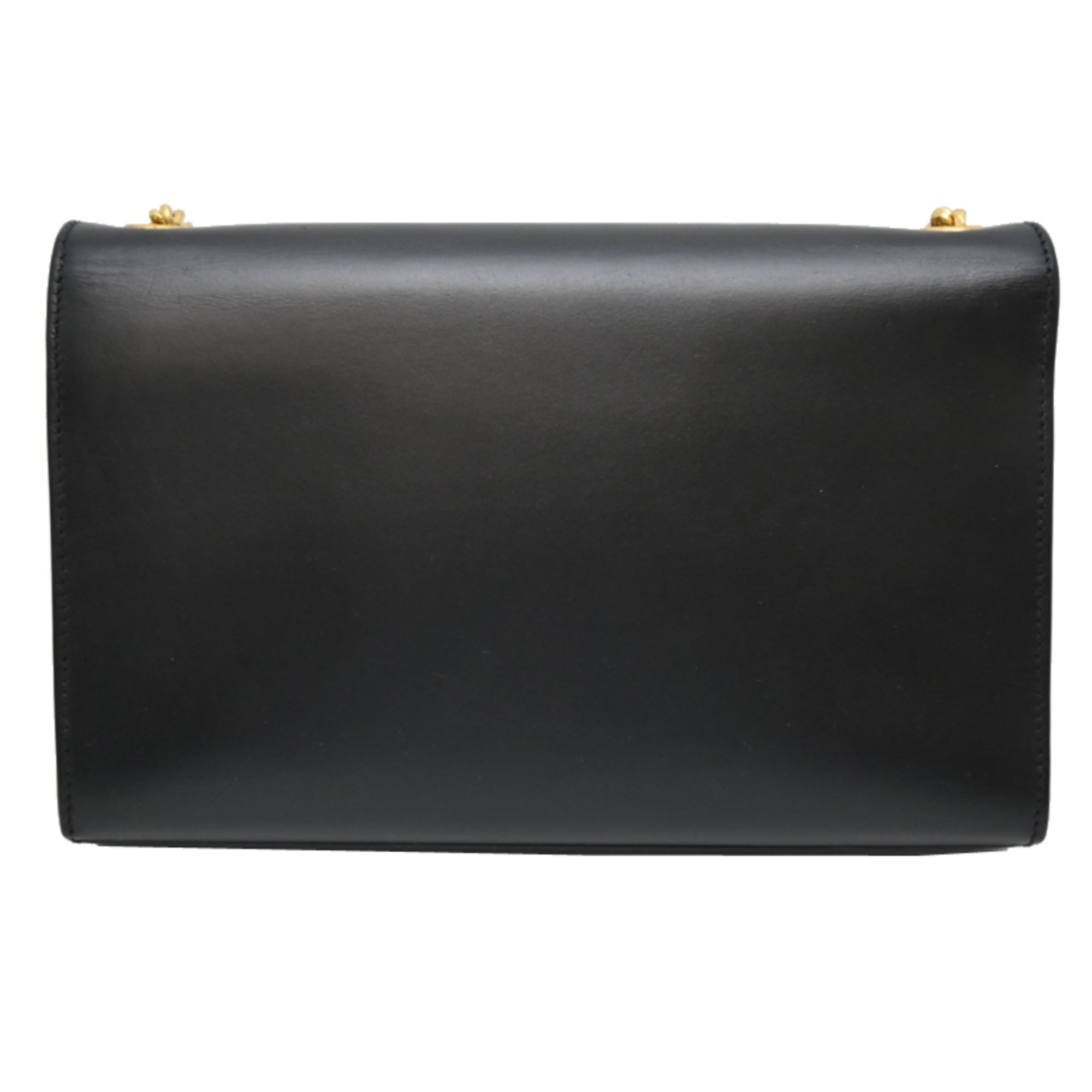 Yves Saint Laurent Black Leather Shoulder Bag (Pre-Owned)