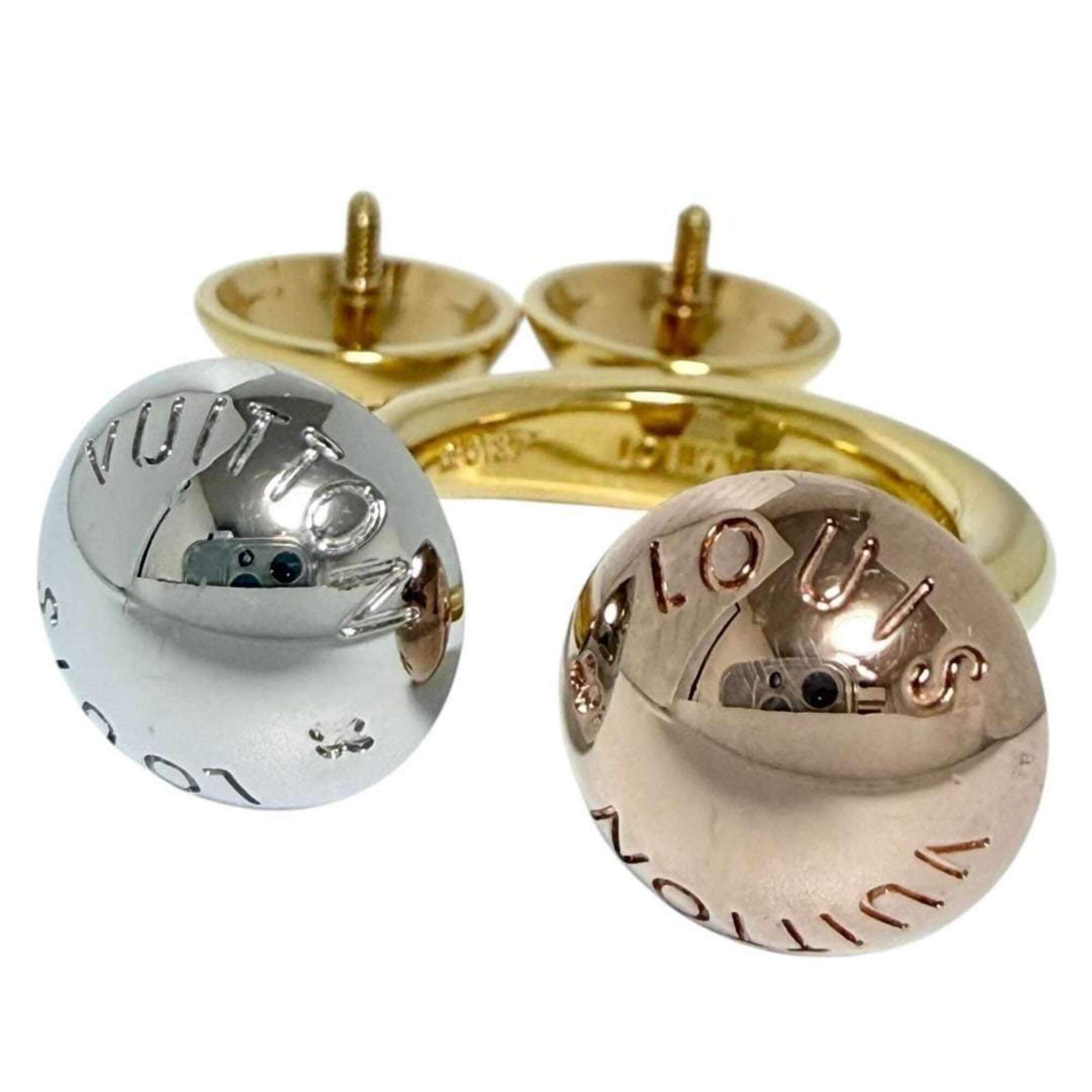 Louis Vuitton Metal Band Ring (Pre-Owned)