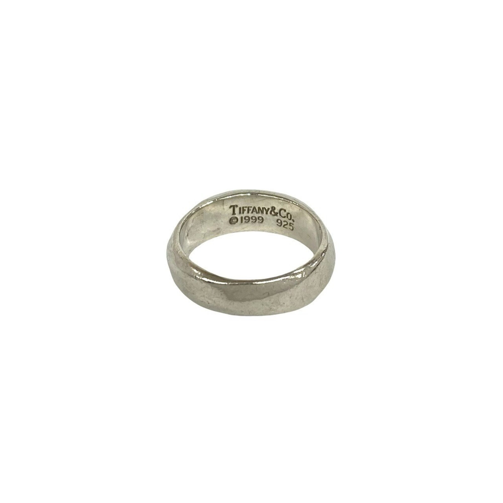Tiffany Silver Silver 925 Band Ring (Pre-Owned)