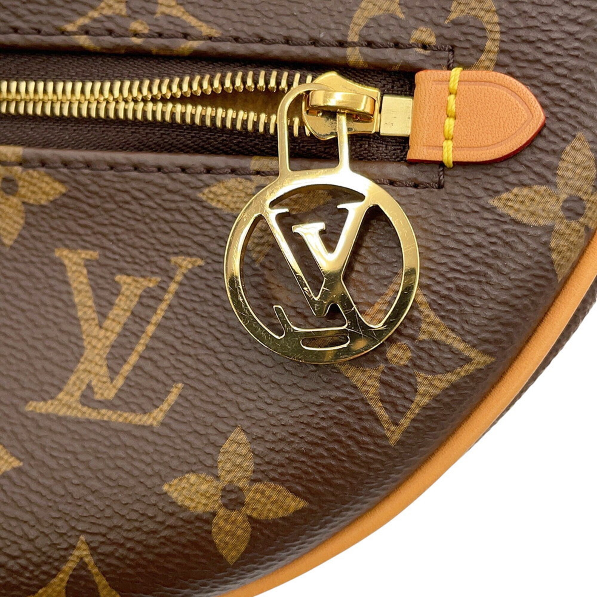 Louis Vuitton Beige Monogram Handbag Shoulder Bag (Pre-Owned)