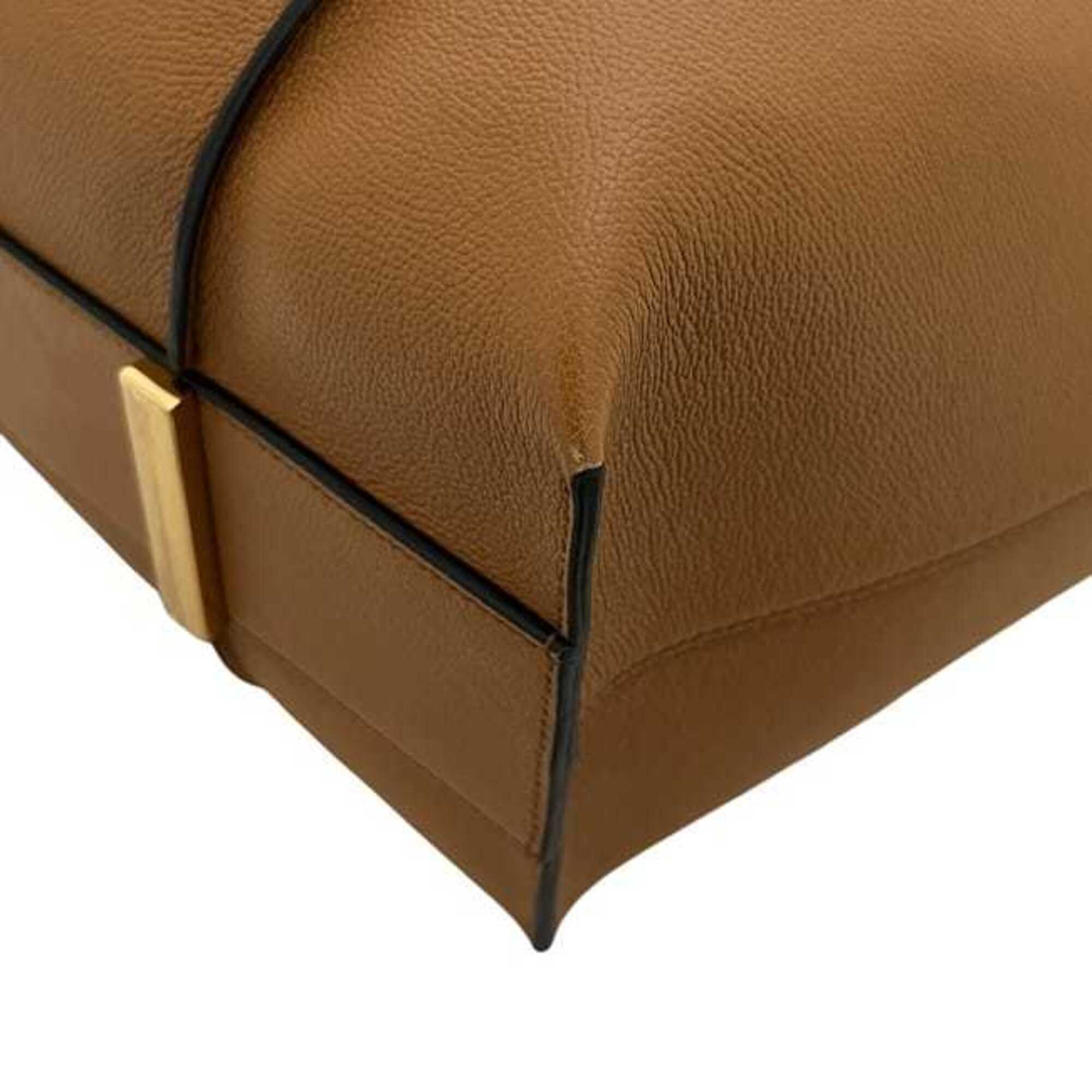 Tod's Brown Leather Tote Bag (Pre-Owned)