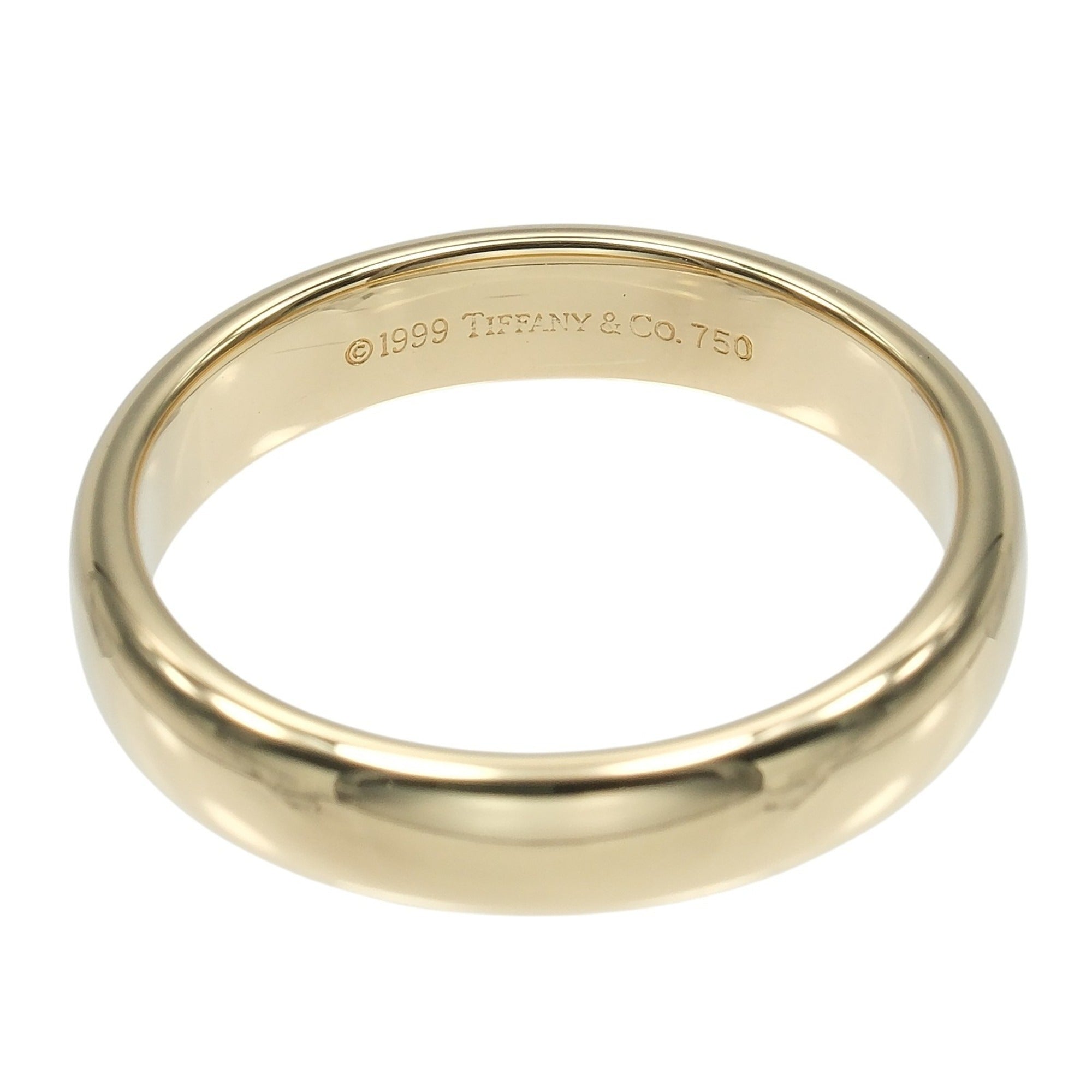Tiffany Yellow Gold (18K) Band Ring (Pre-Owned)