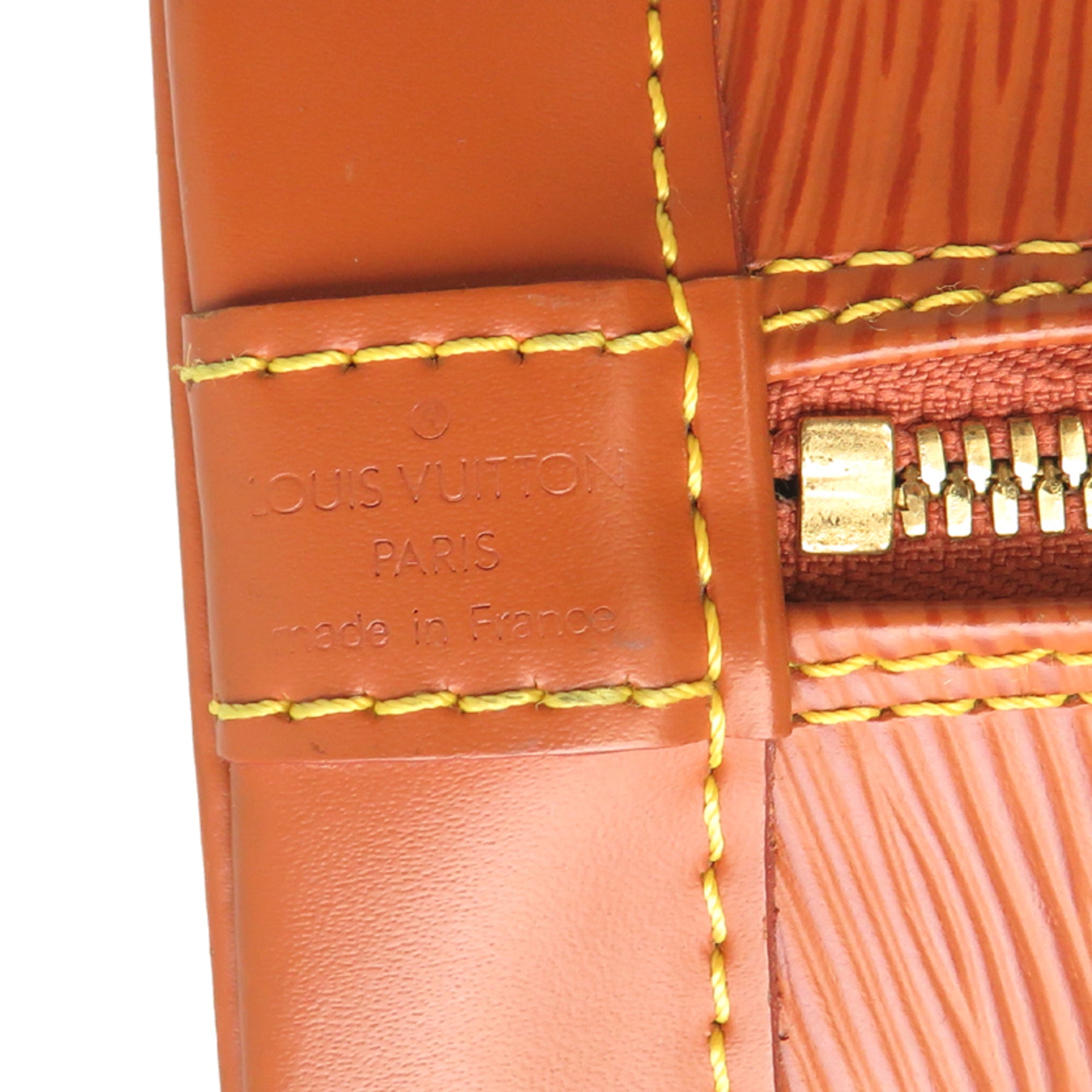 Louis Vuitton Brown Epi Leather Handbag (Pre-Owned)