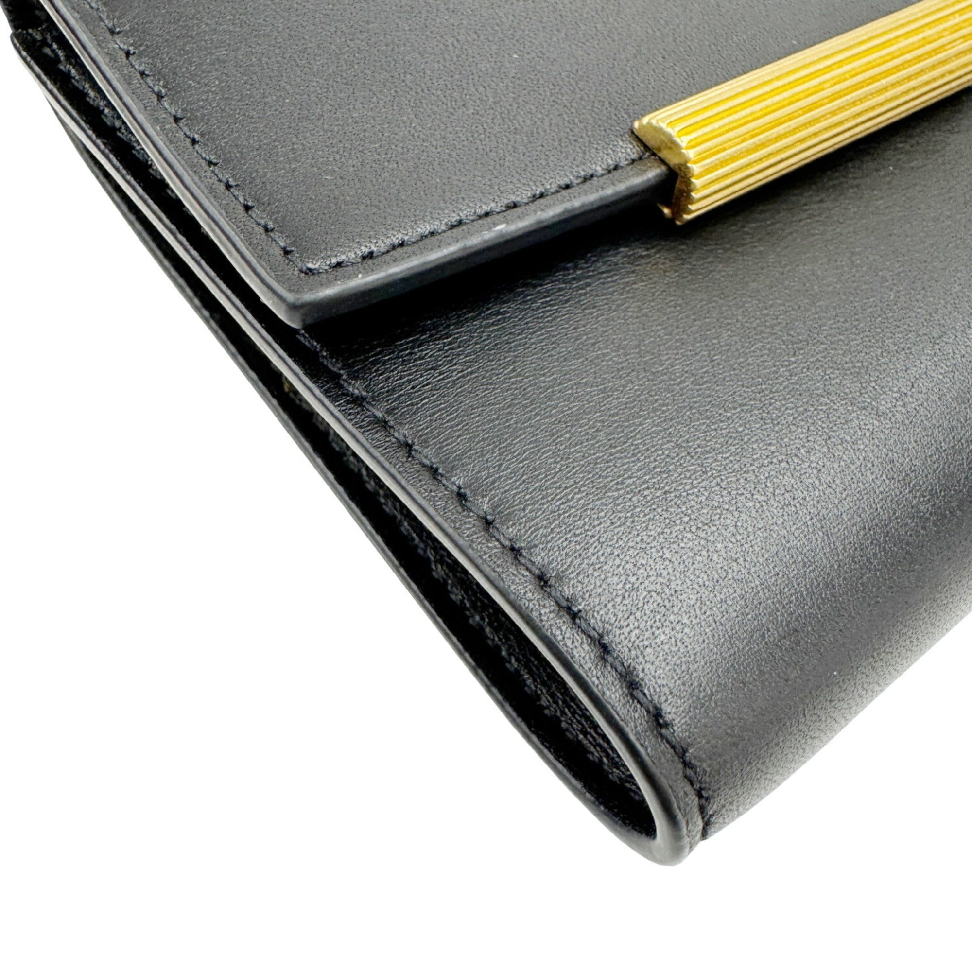 Bottega Veneta Black Wallet (Tri-Fold) (Pre-Owned)