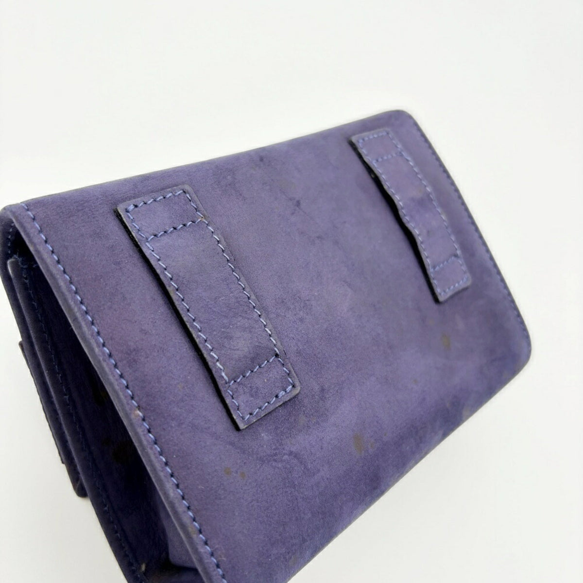 Salvatore Ferragamo Purple Suede Shoulder Bag (Pre-Owned)