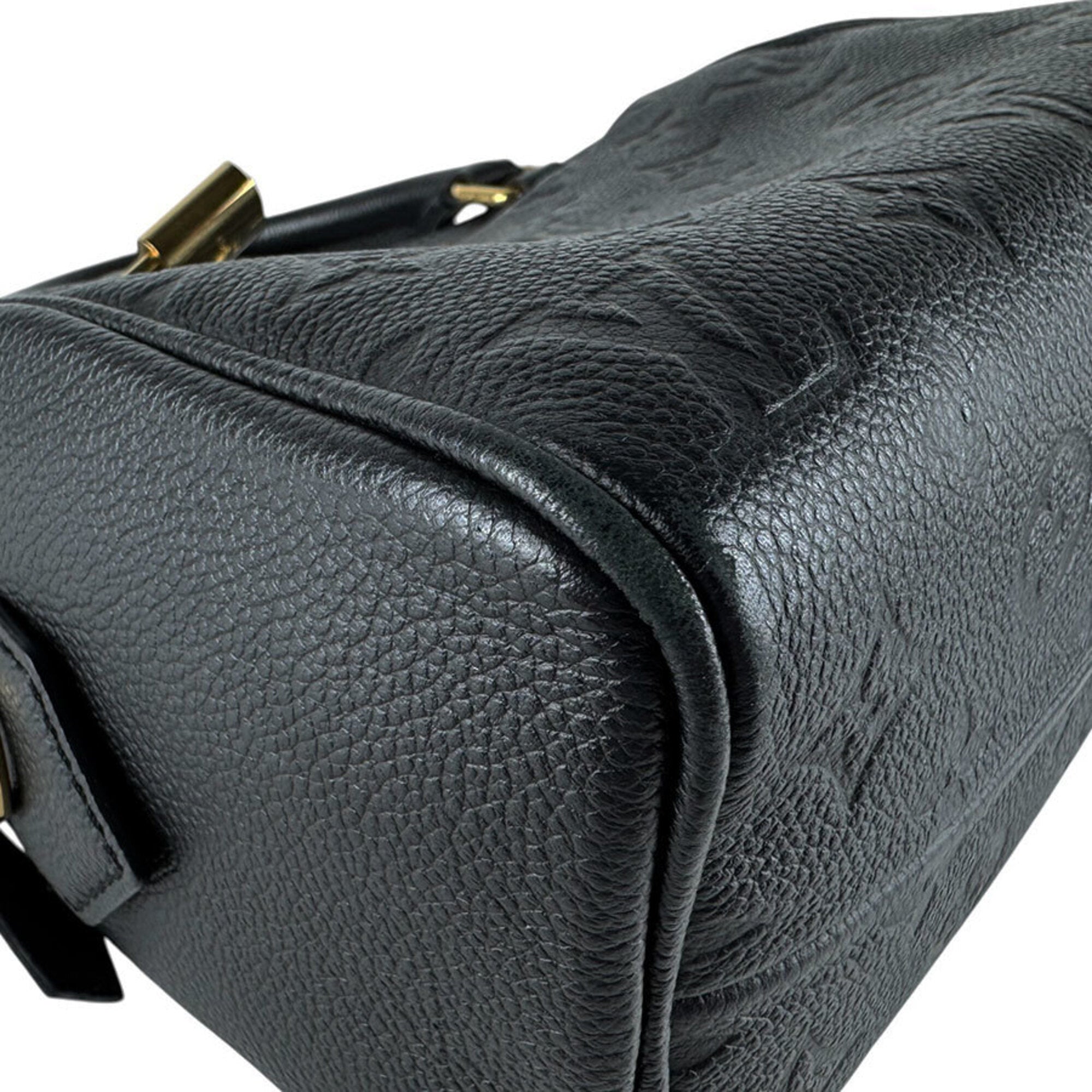 Louis Vuitton Noir Monogram Empreinte Handbag Shoulder Bag (Pre-Owned)