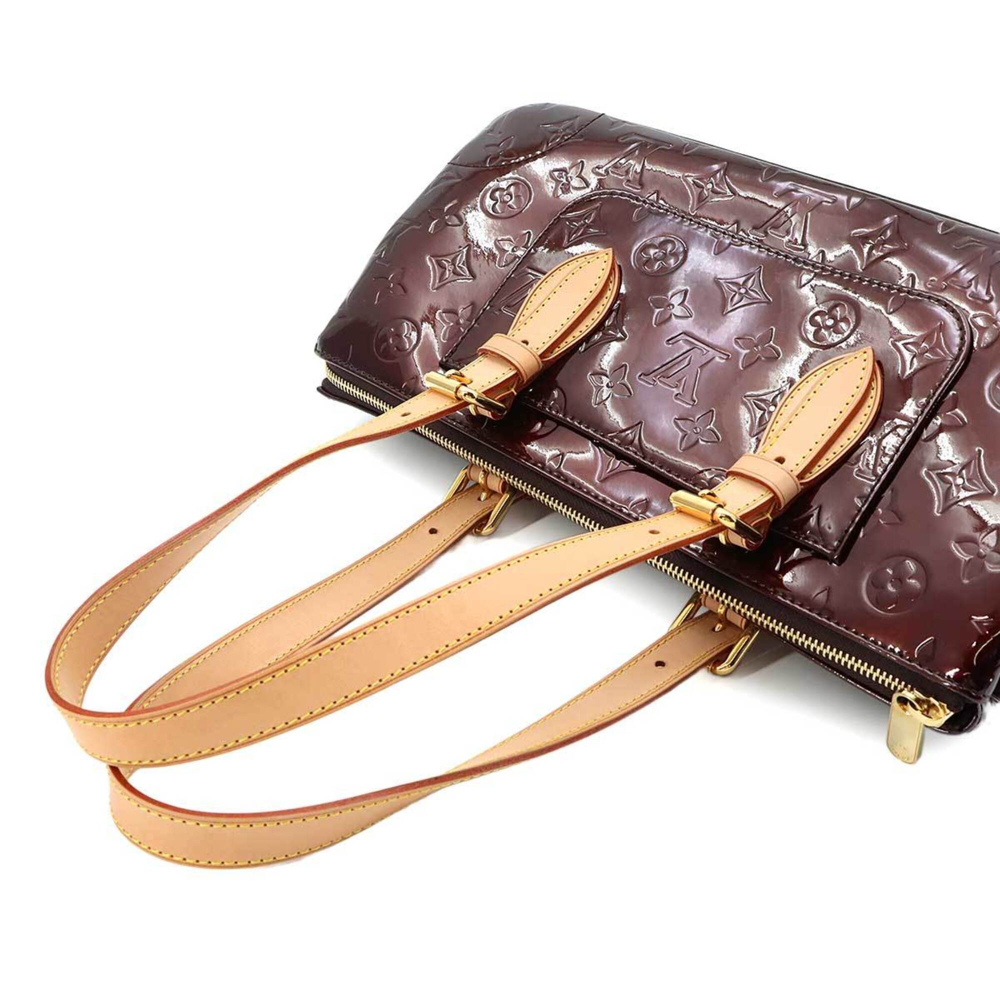 Louis Vuitton Amarante Monogram Vernis Handbag Shoulder Bag (Pre-Owned)