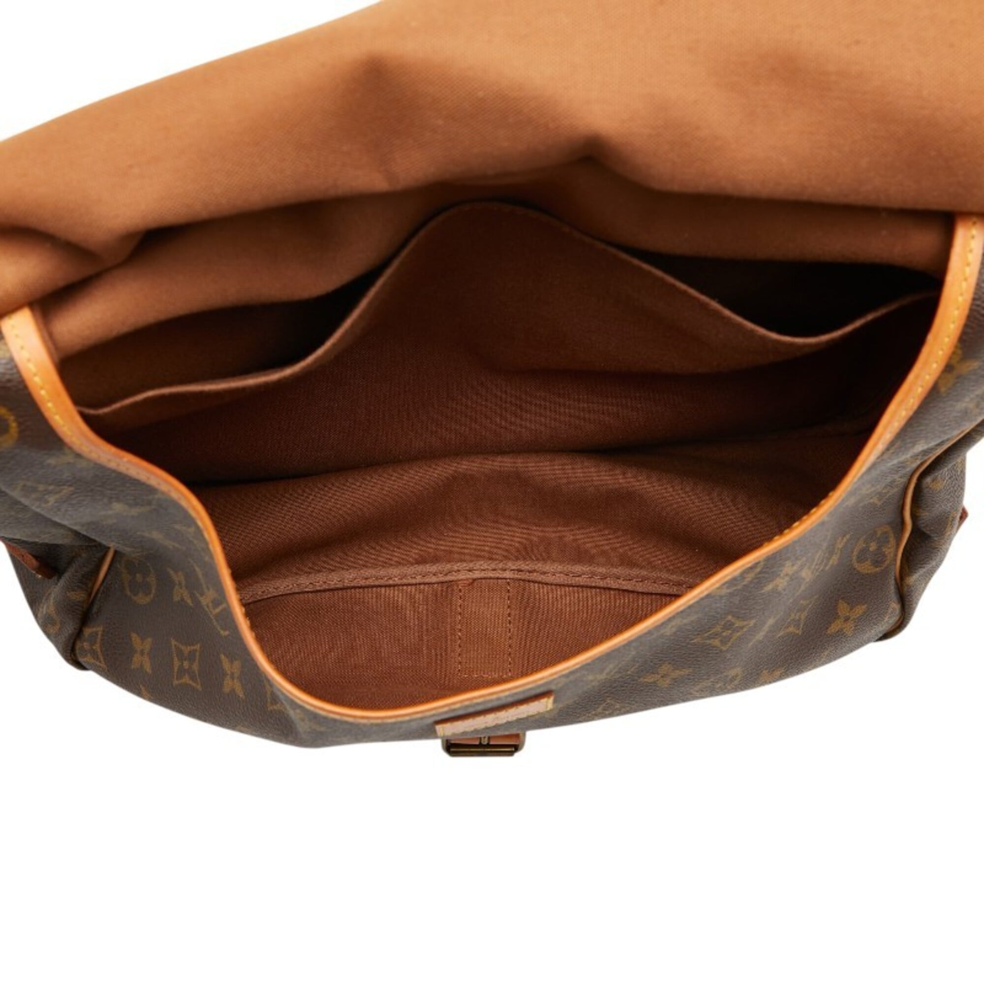 Louis Vuitton Brown Monogram Pvc Shoulder Bag (Pre-Owned)