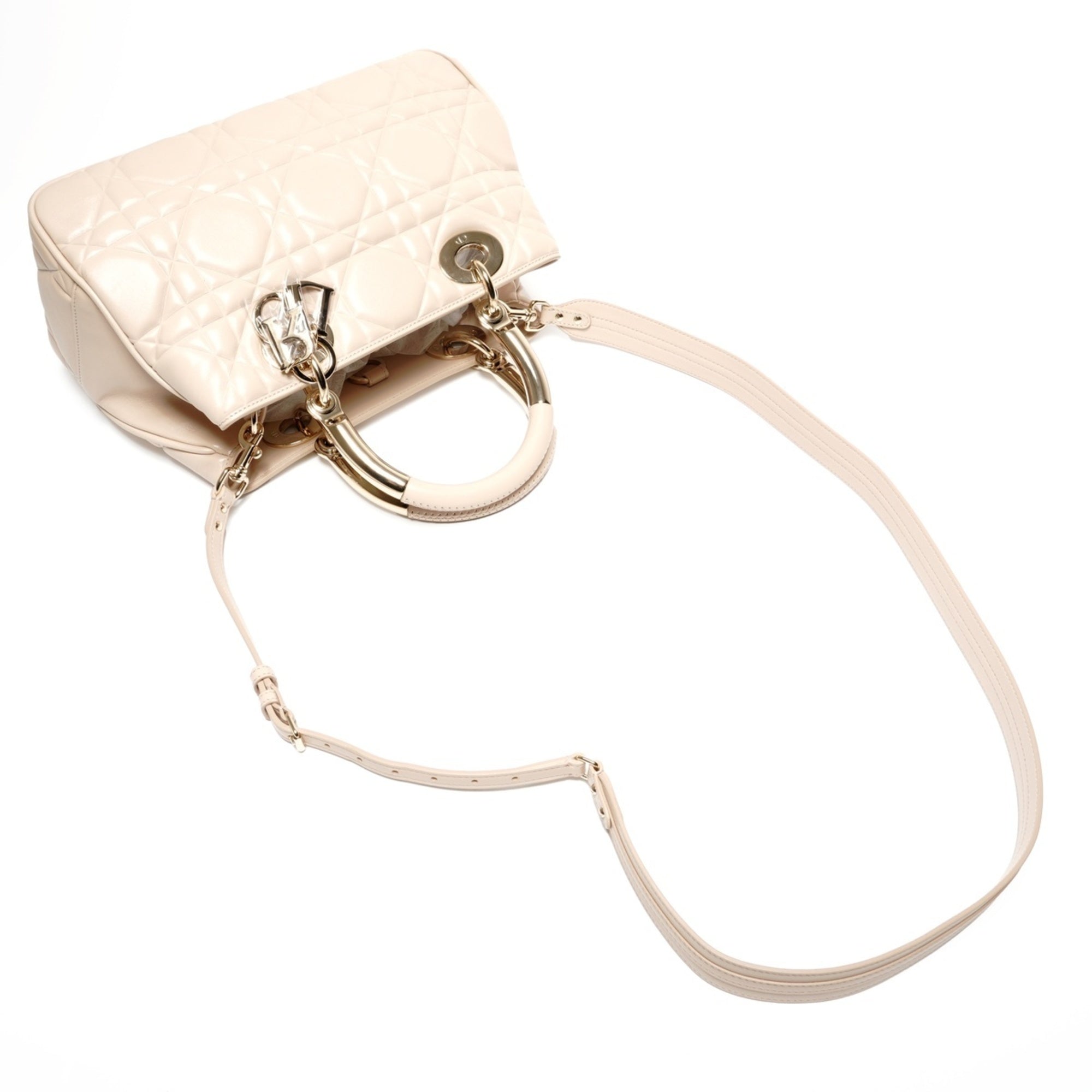 Christian Dior Beige Handbag (Pre-Owned)