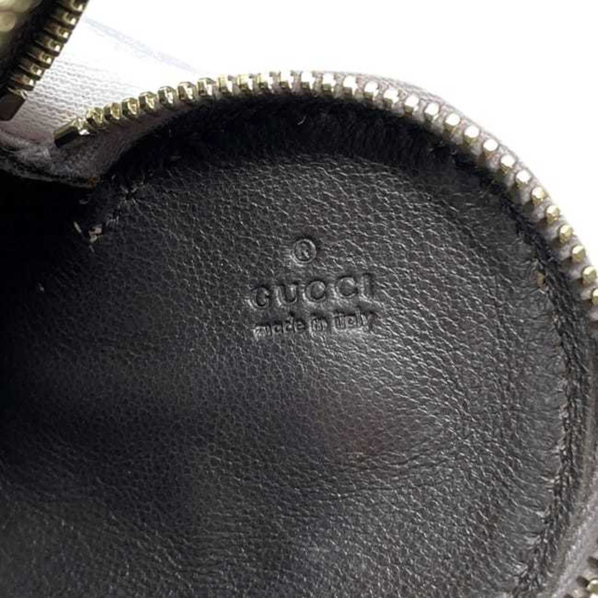 Gucci Purple Leather Coin Purse/Coin Case (Pre-Owned)