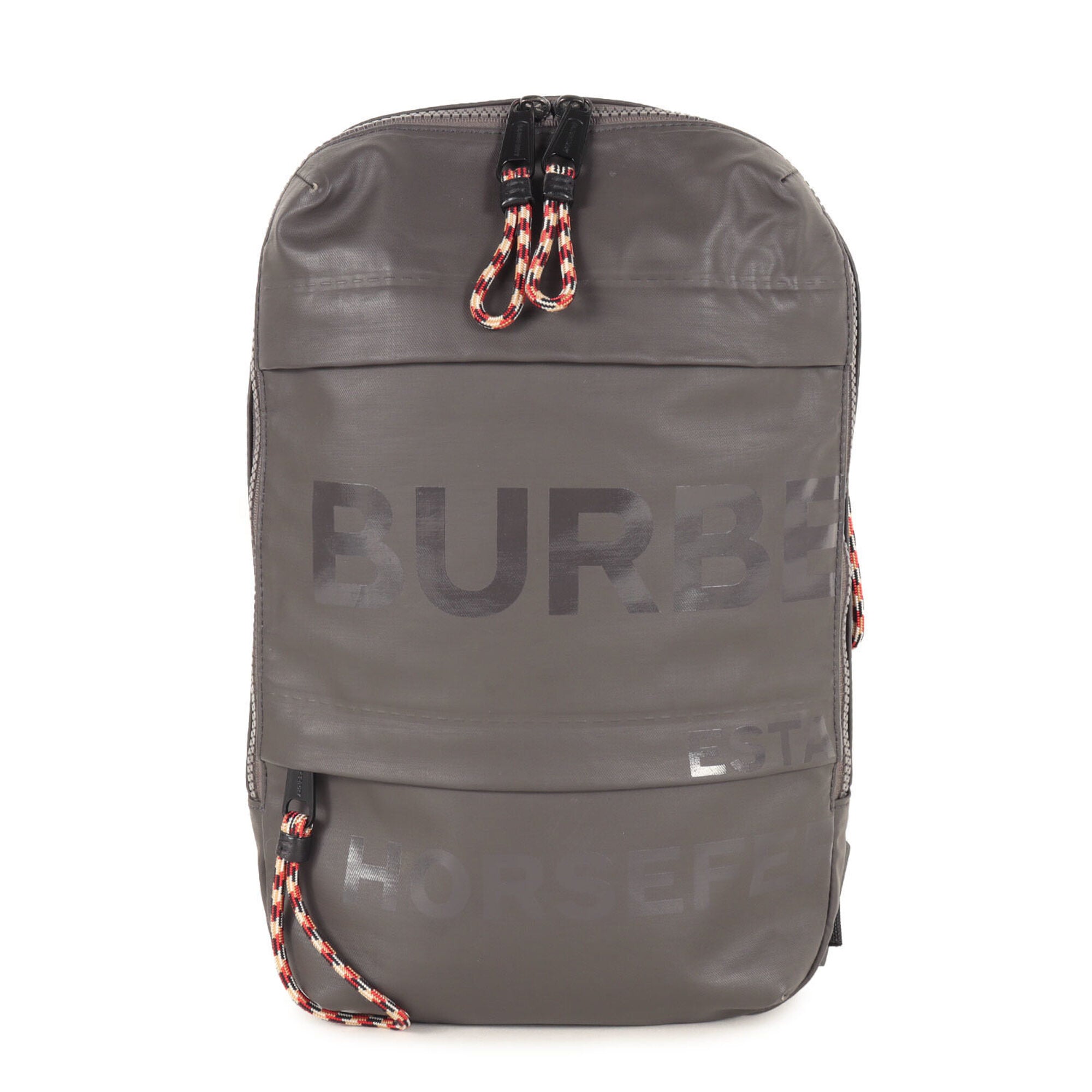 Burberry Gray Nylon Sling Bag (Pre-Owned)
